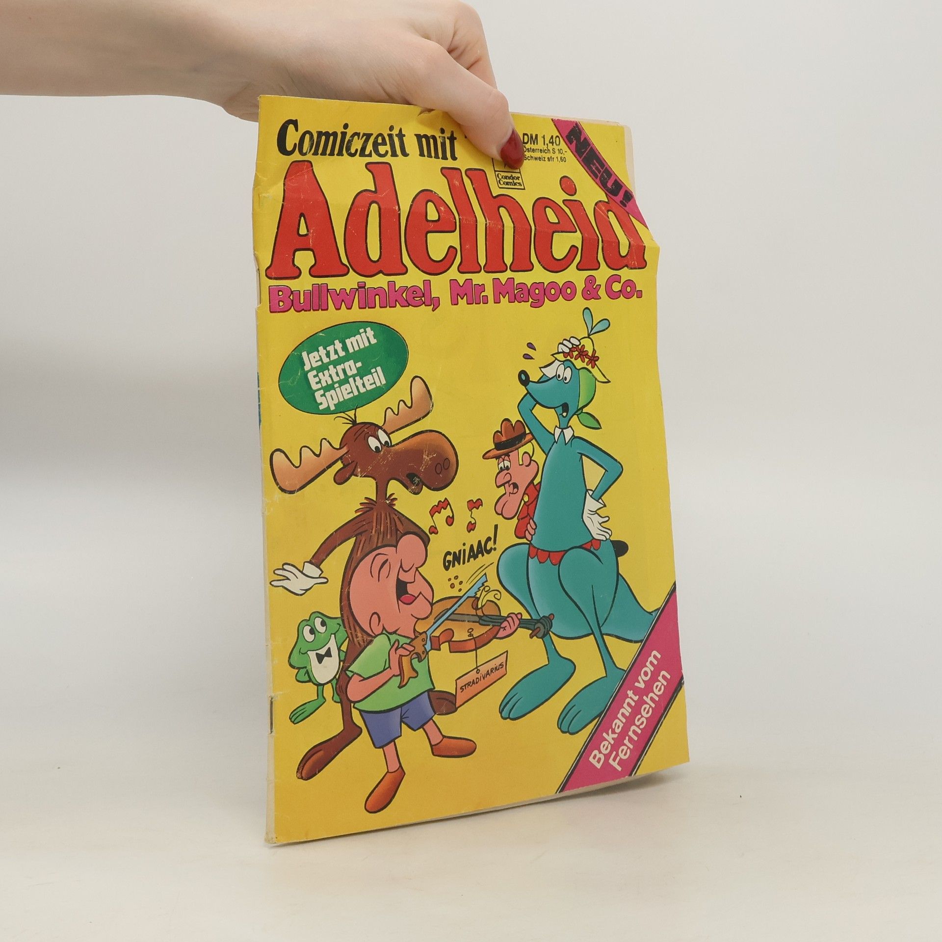 Kolektiv autorů Comiczeit mit Adelheid, Bullwinkel, Mr. Magoo & Co