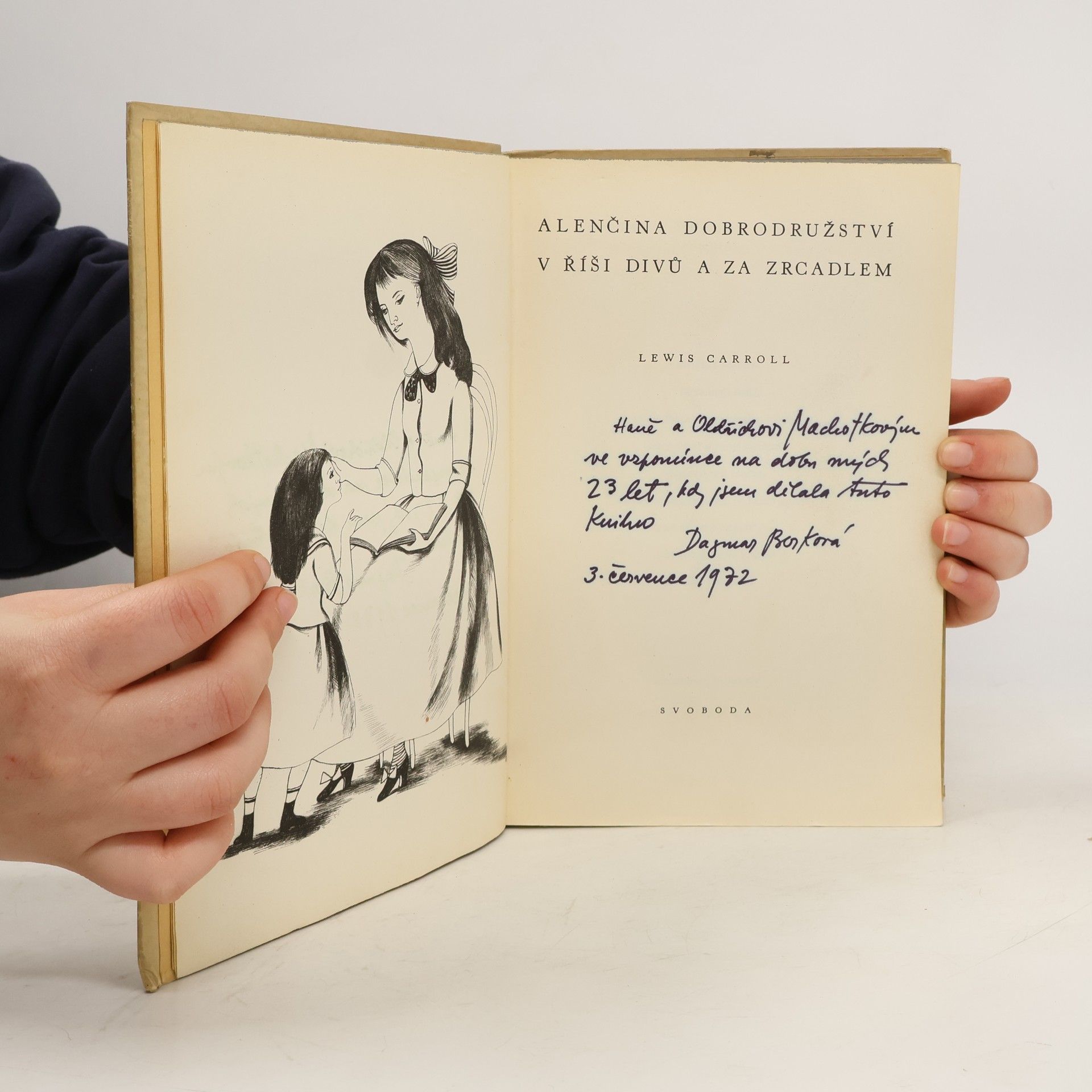Lewis Carroll Alenčina dobrodružství v říši divů a za zrcadlem