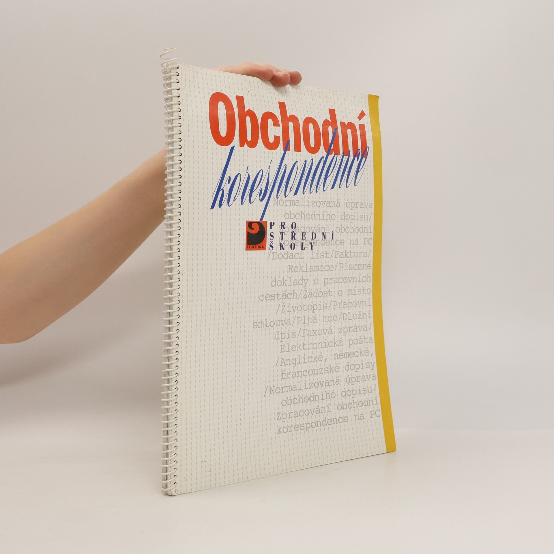 Emílie Fleischmannová Obchodní korespondence pro střední školy