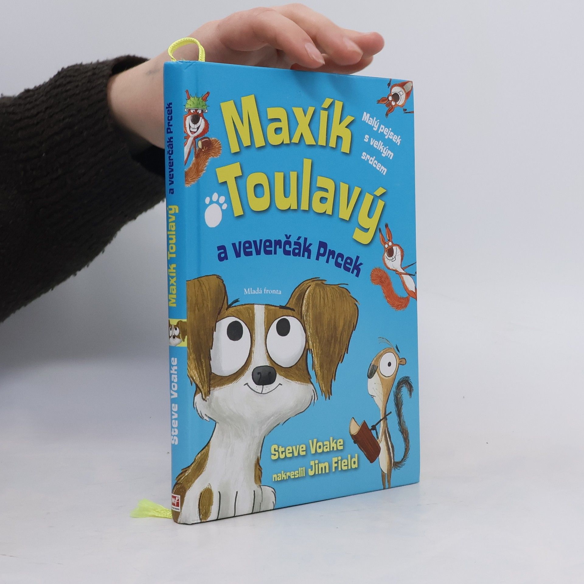 Steve Voake Maxík Toulavý a veverčák Prcek