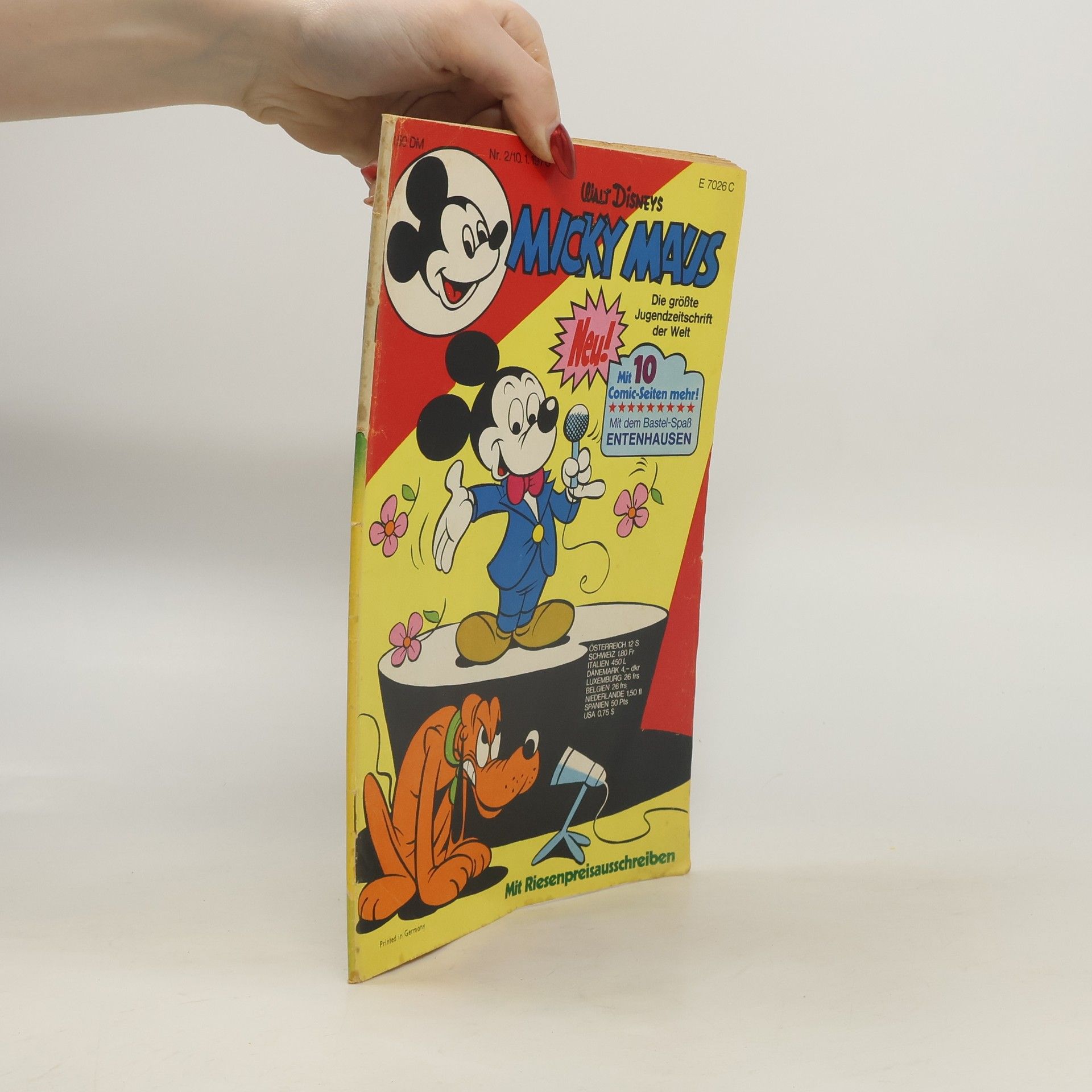 Autorenkollektiv Micky Maus Nr.2/10 1976