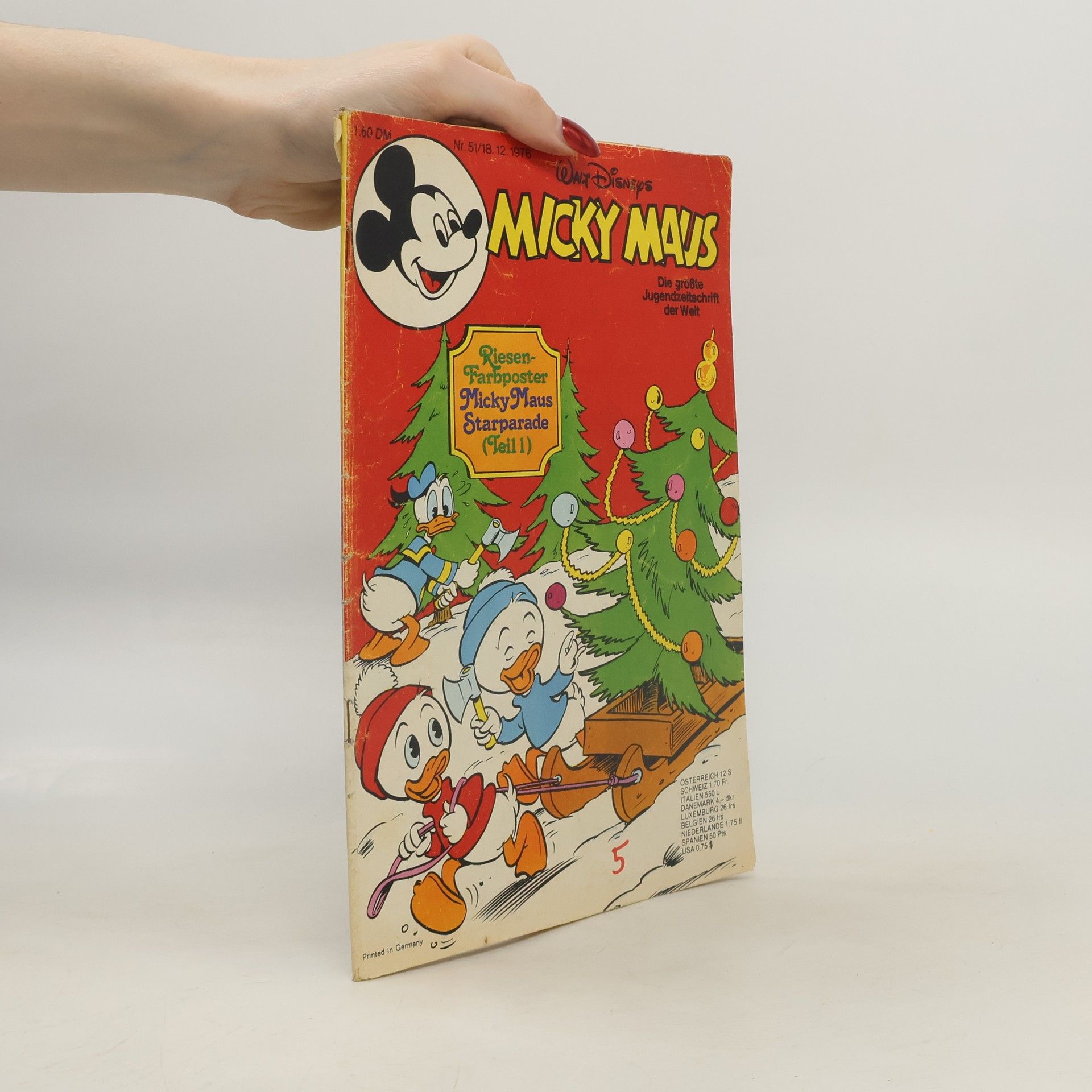 Walt Disney Micky Maus 51/1976