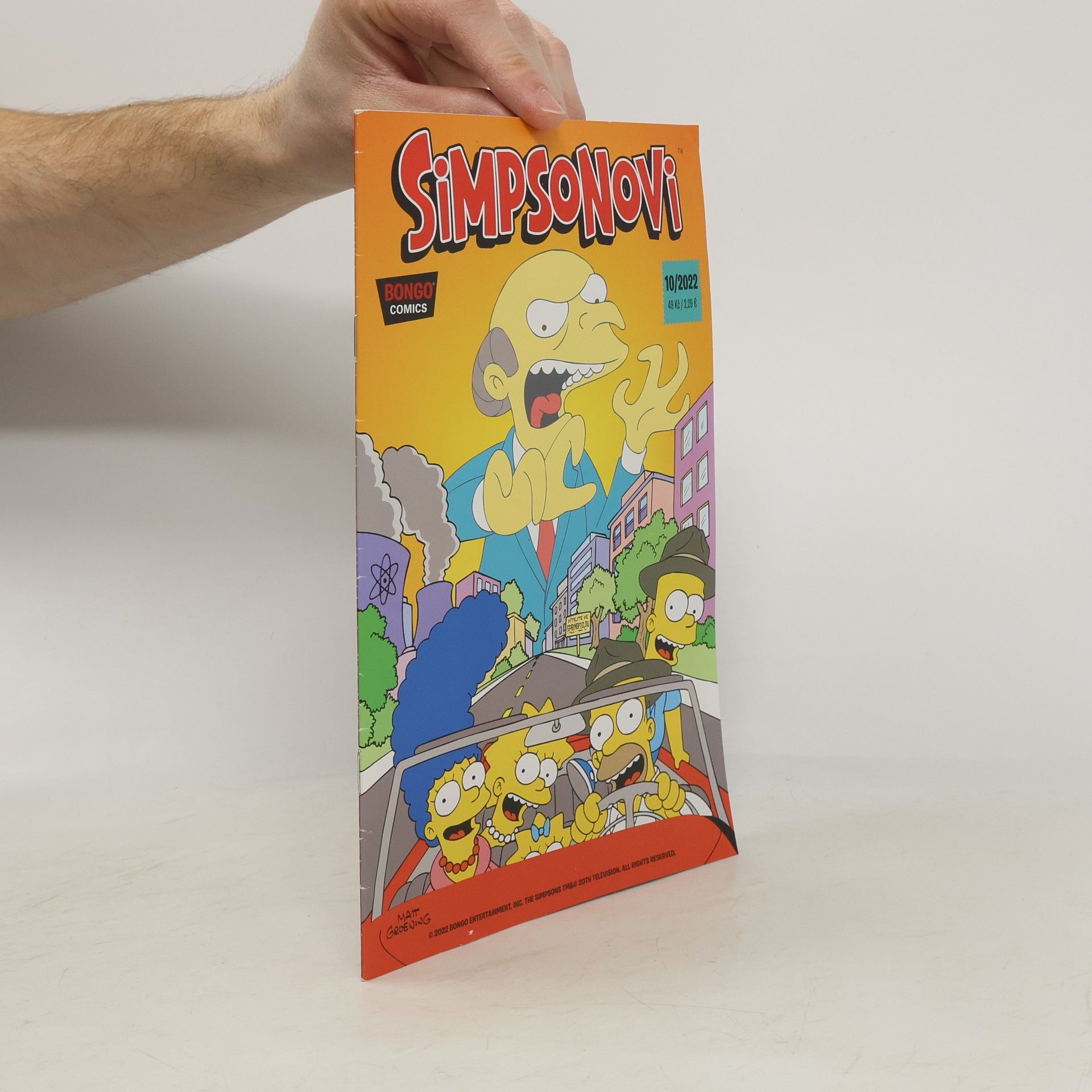 Auteurscollectief Simpsonovi 10/2022
