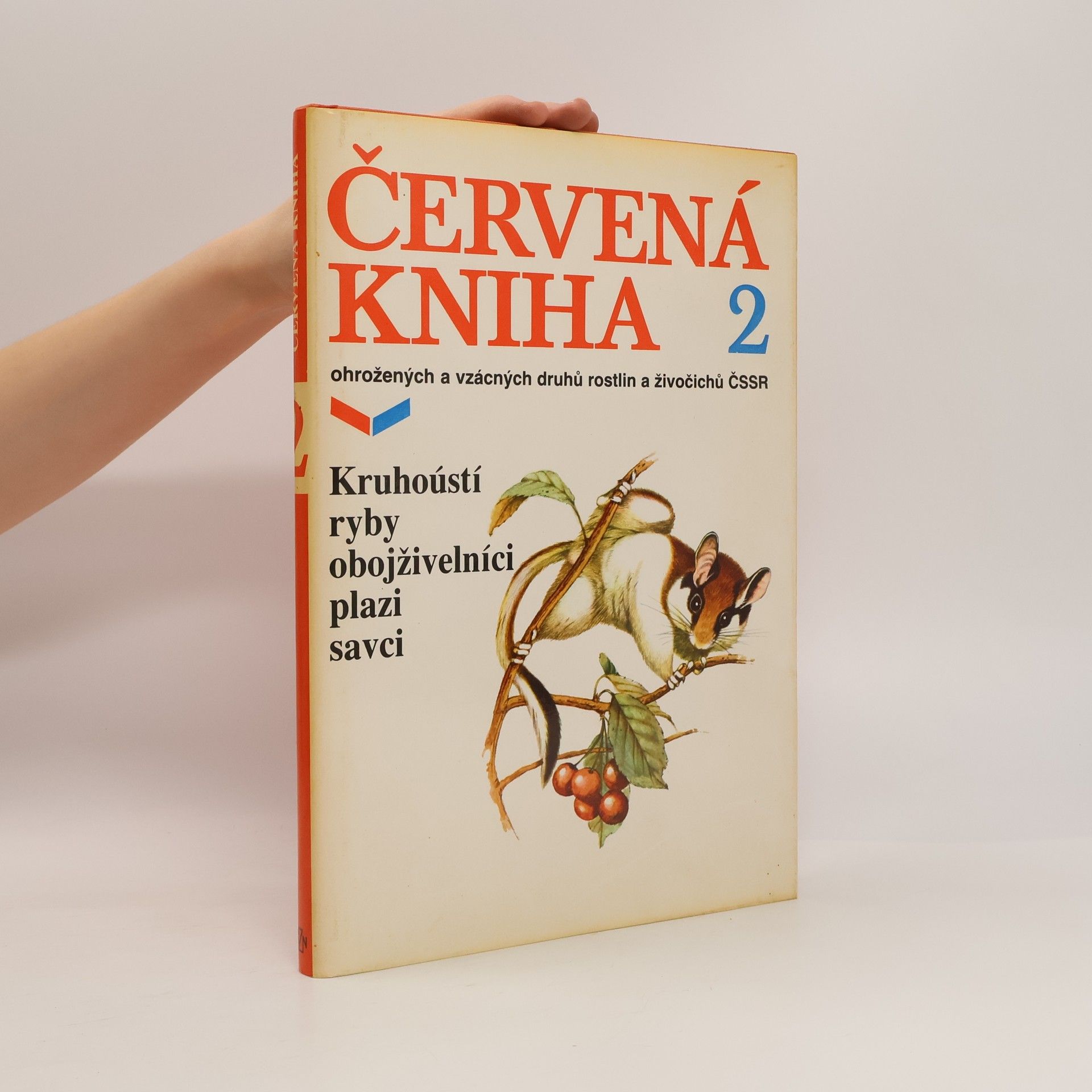 Vlastimil Baruš Červená kniha 2. Kruhoústí, ryby, obojživelníci, plazi, savci