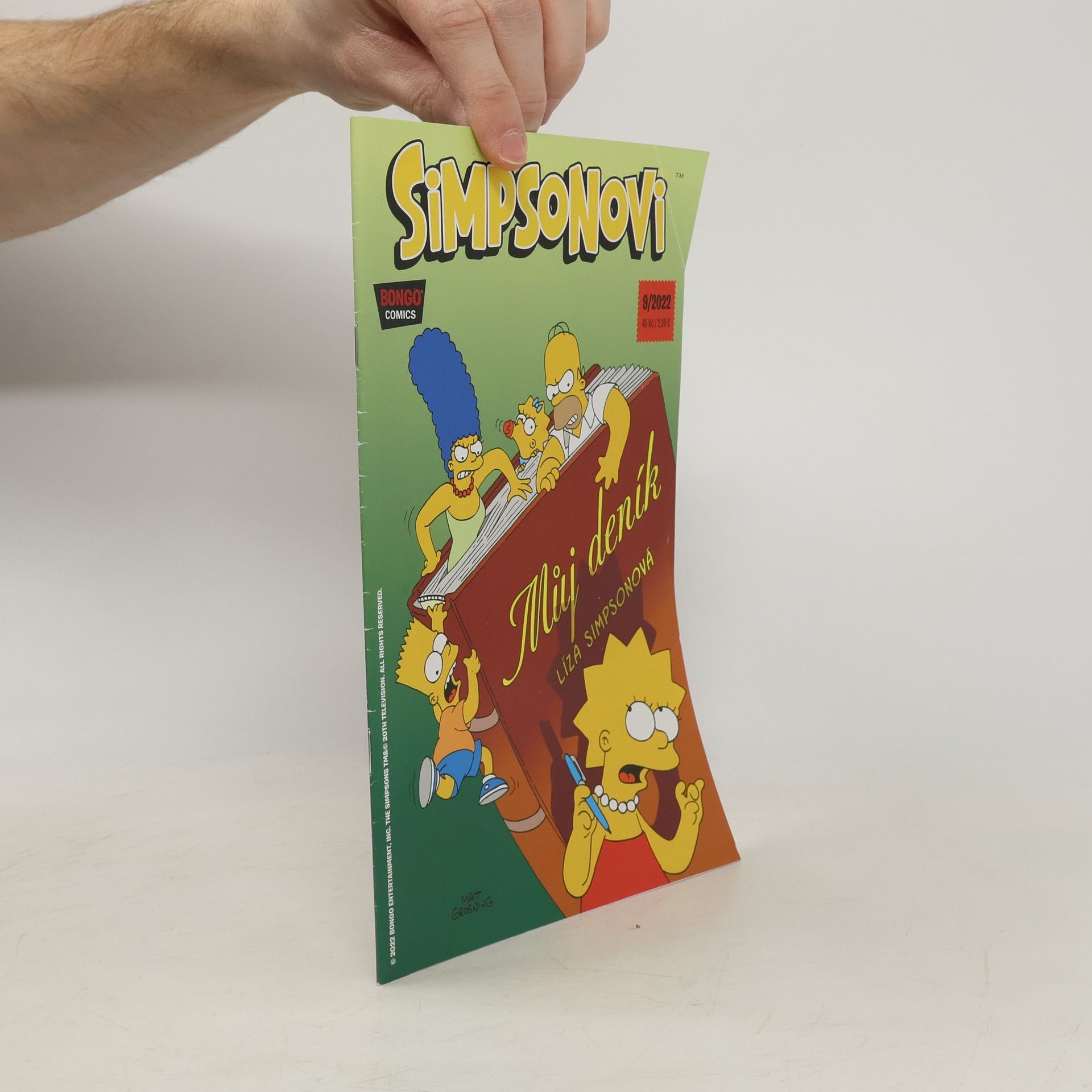 Autores varios Simpsonovi 9/2022