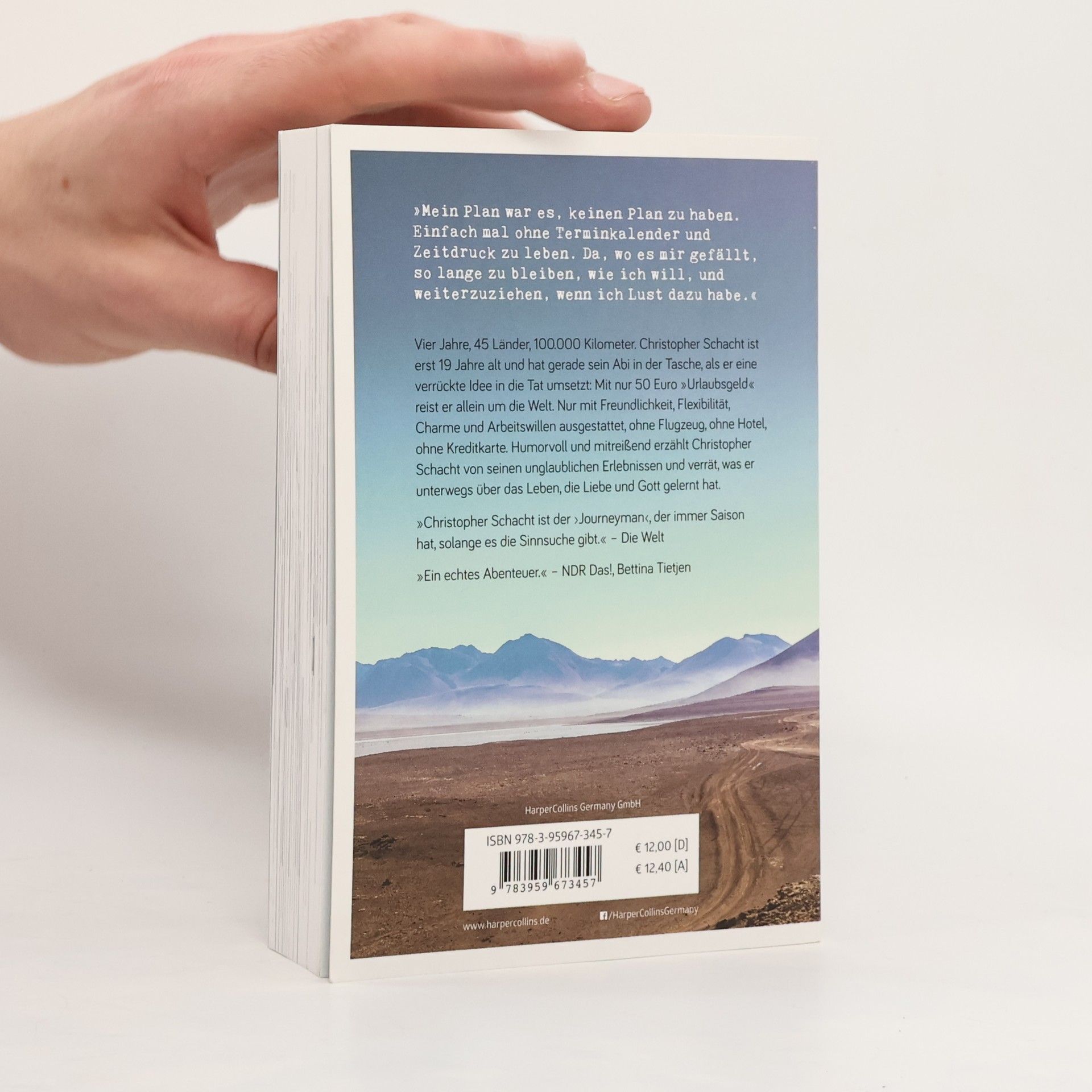 Christopher Schacht Mit 50 Euro um die Welt