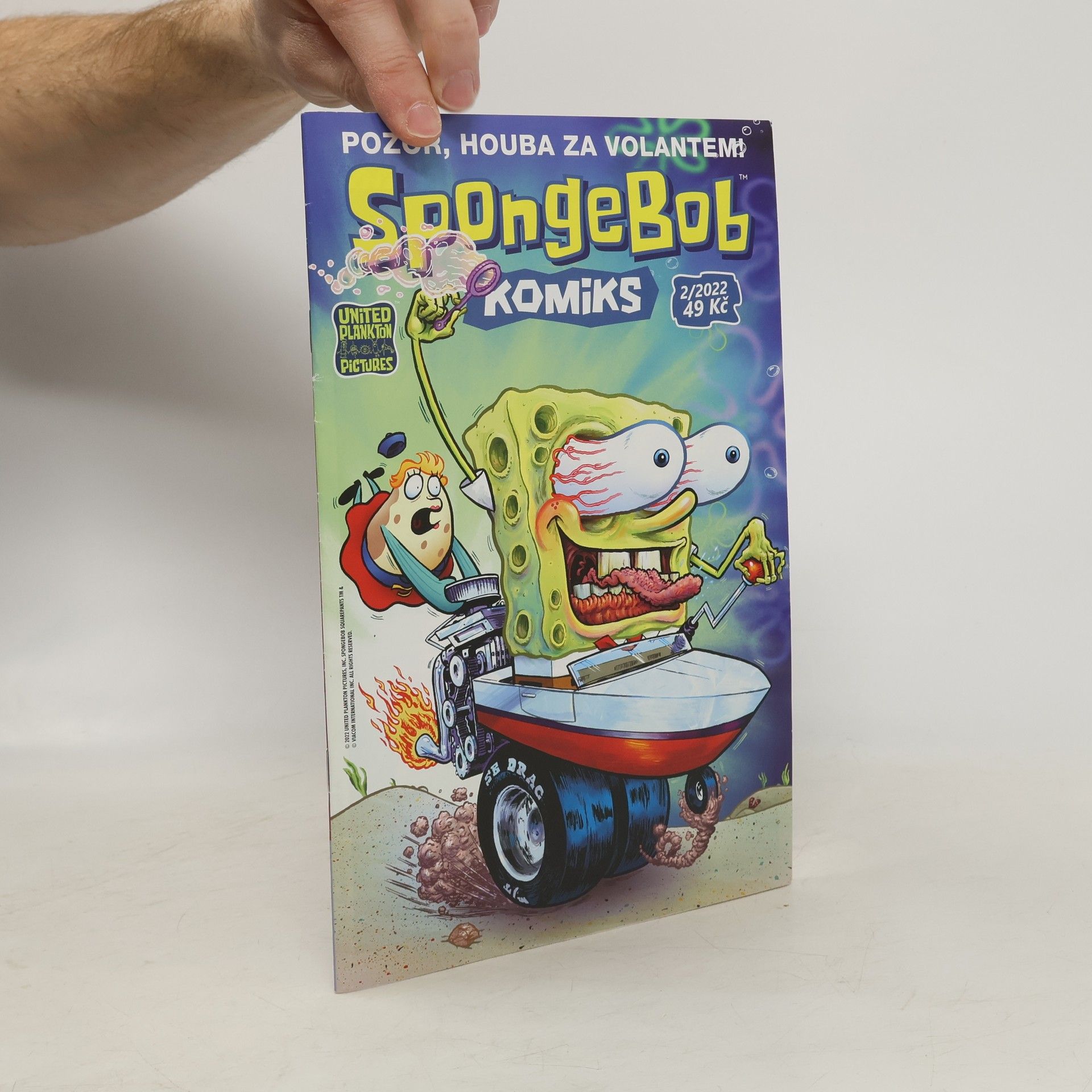 Autorenkollektiv Spongebob komiks. Pozor, houba za volantem! 2/2022