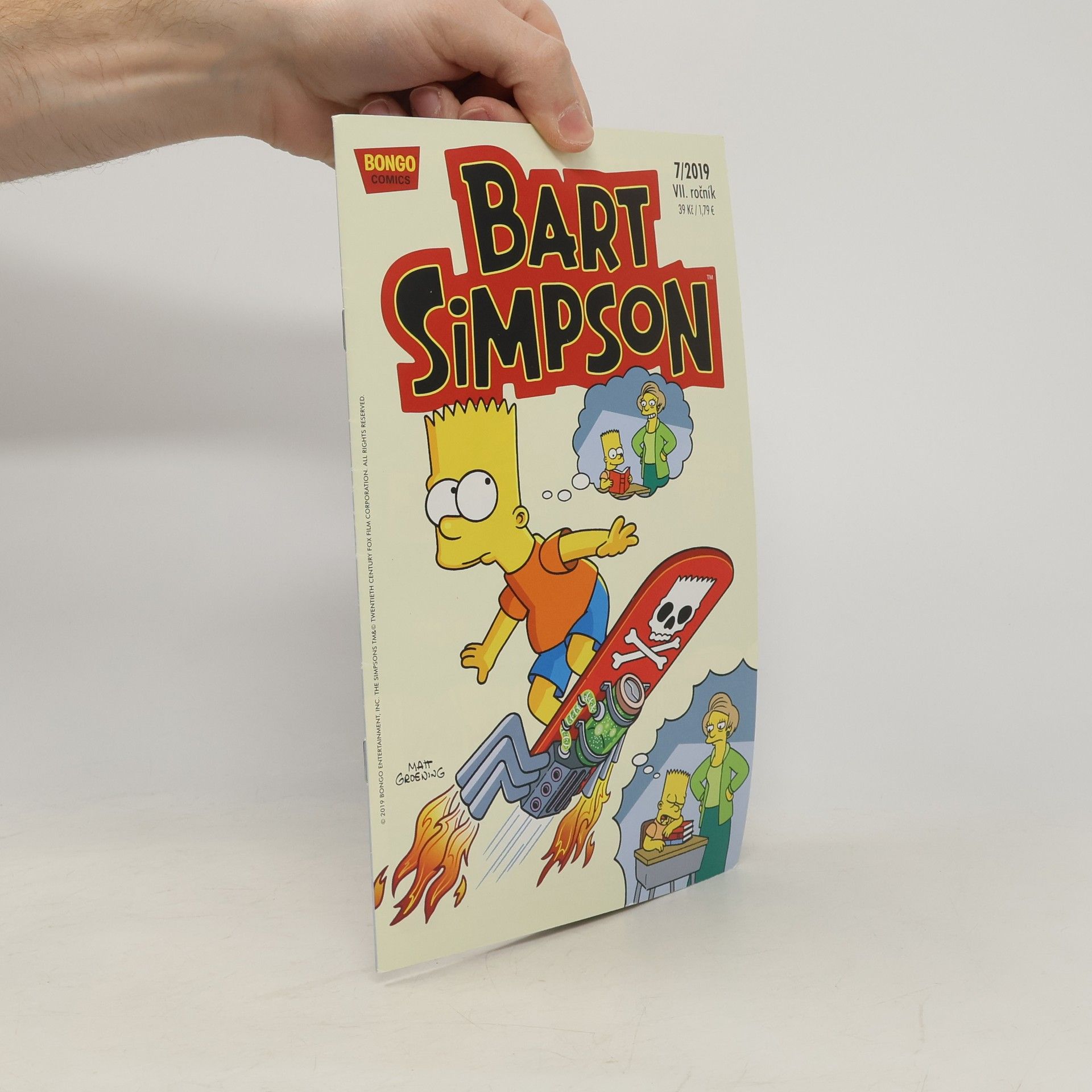 Matt Groening Bart Simpson. VII. ročník, 7/2019