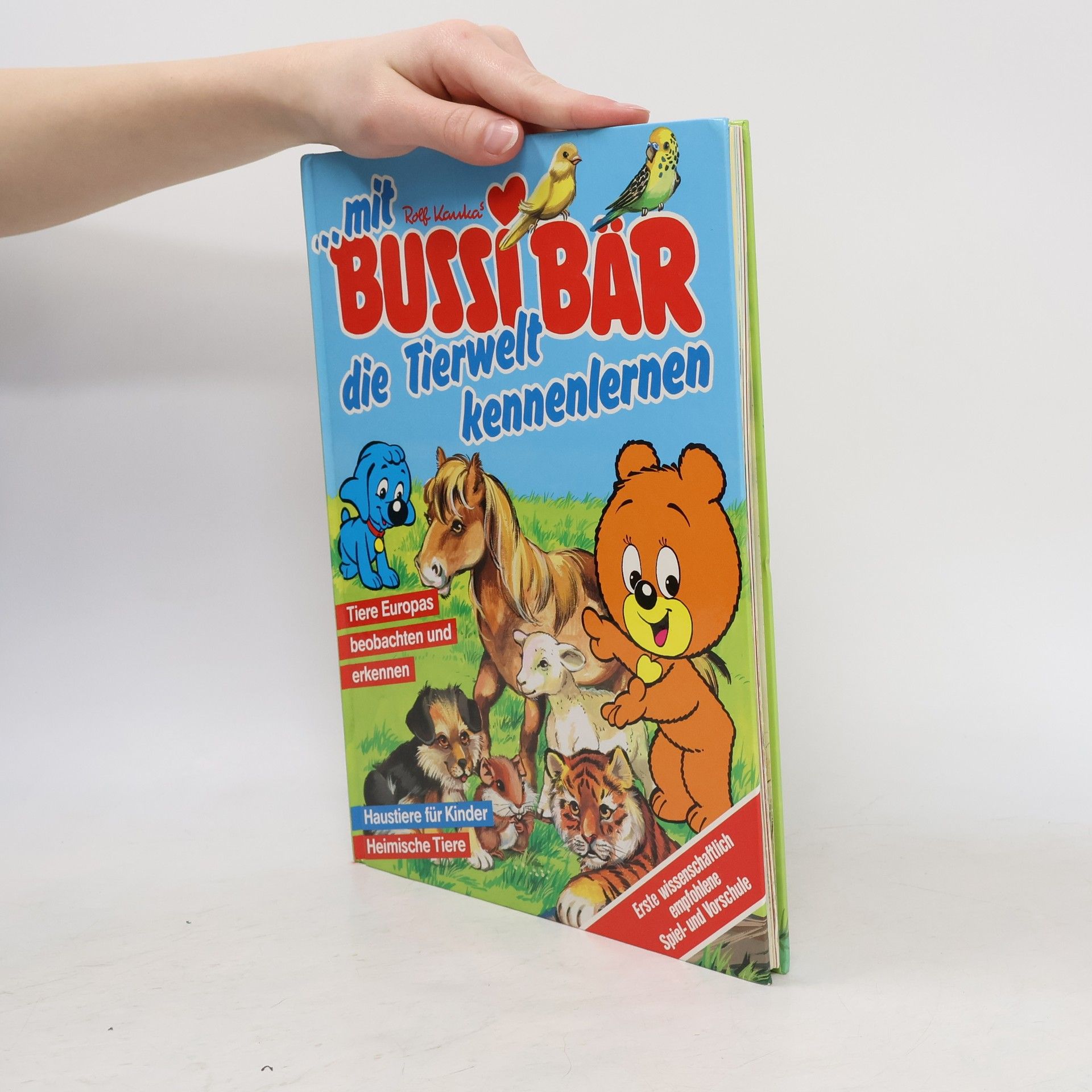 Rolf Kauka Mit Bussi Bär die Tierwelt kennenlernen