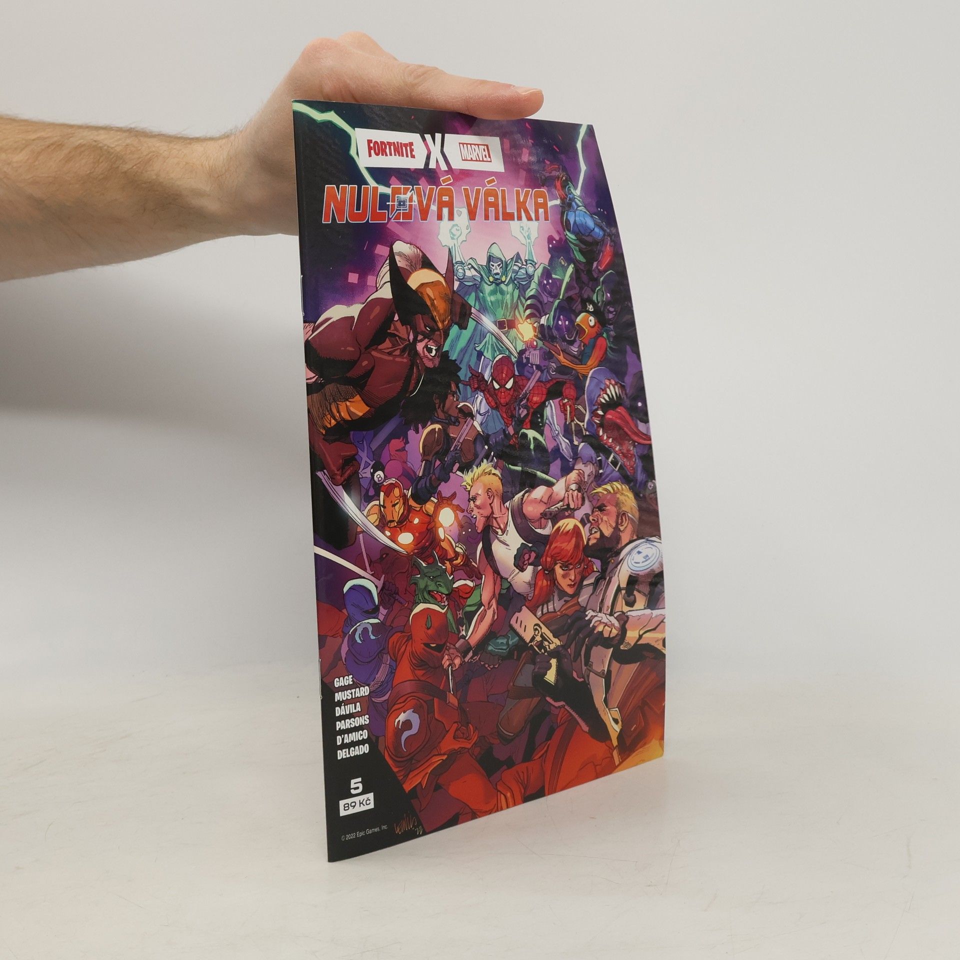 Kolektiv autorů Fortnite X Marvel: Nulová válka 5