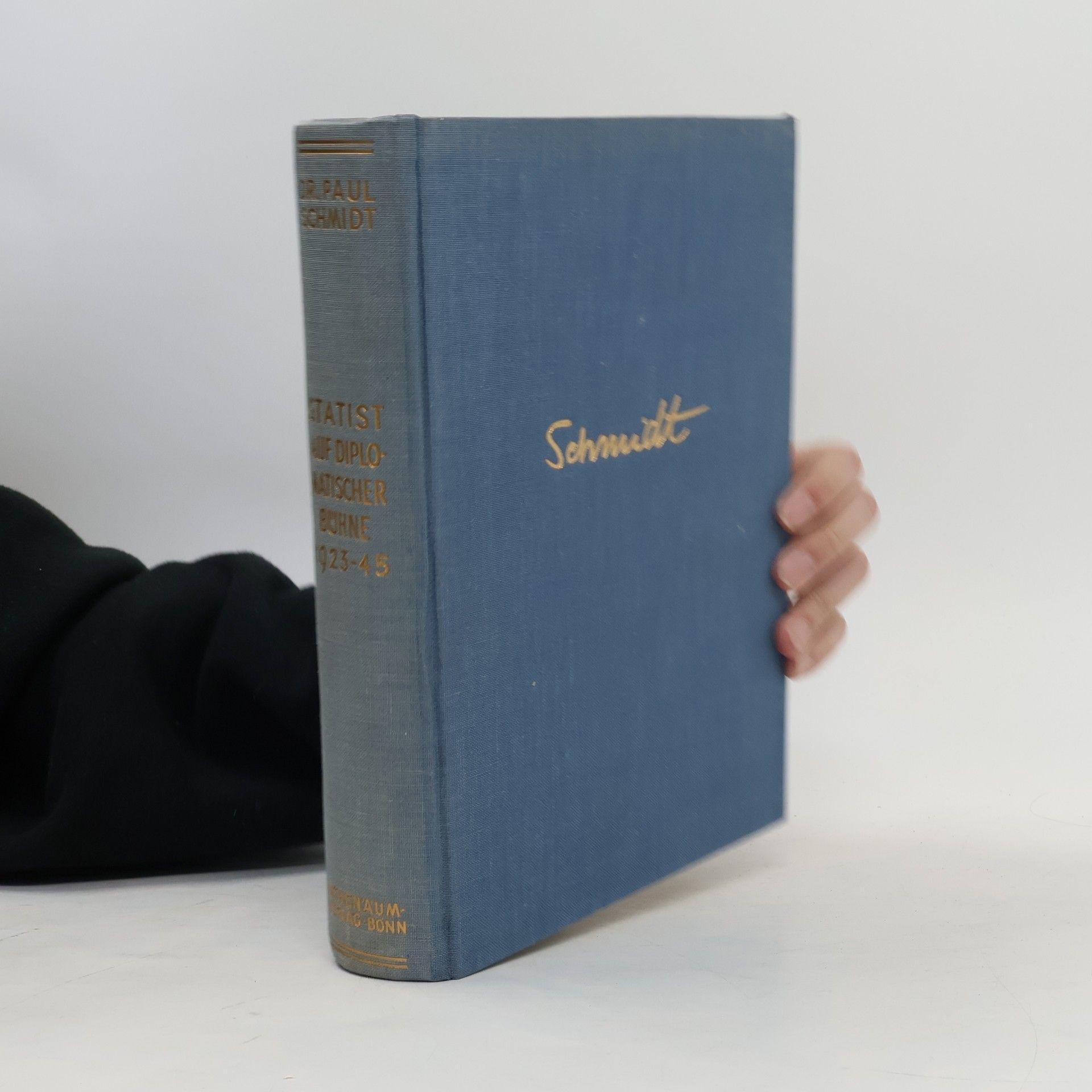 Paul Schmidt Statist auf Diplomatischer Bühne