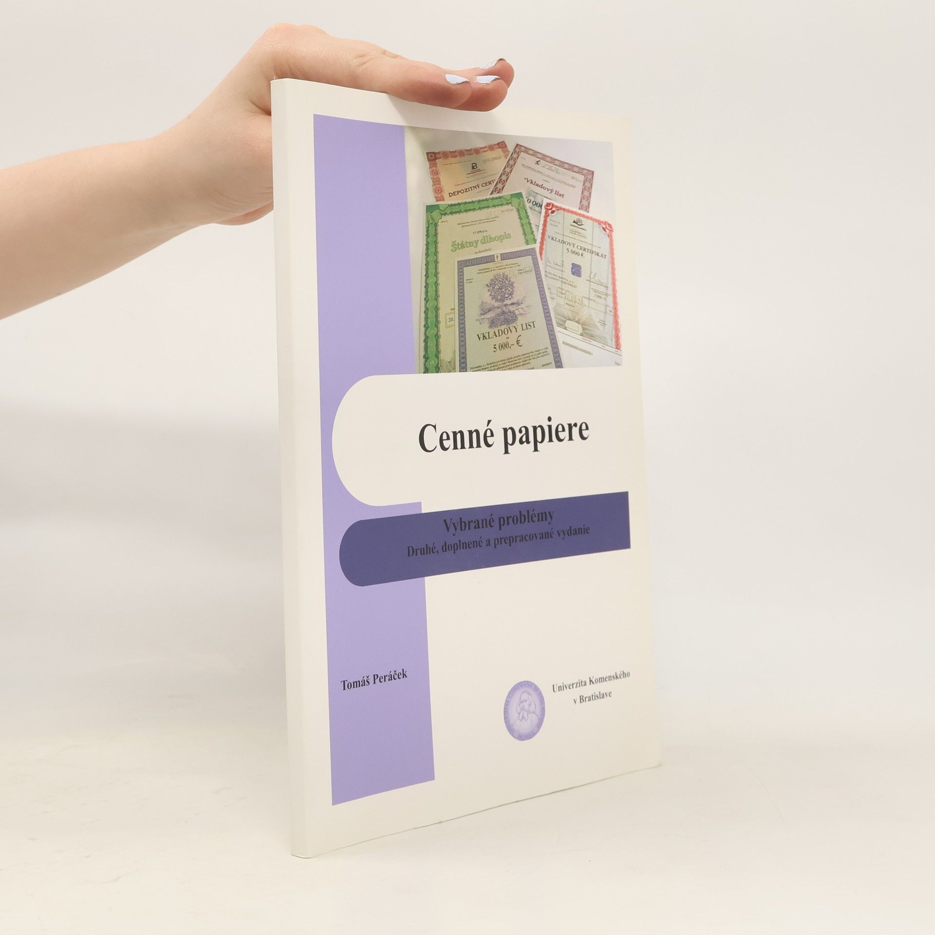 Tomáš Peráček Cenné papiere
