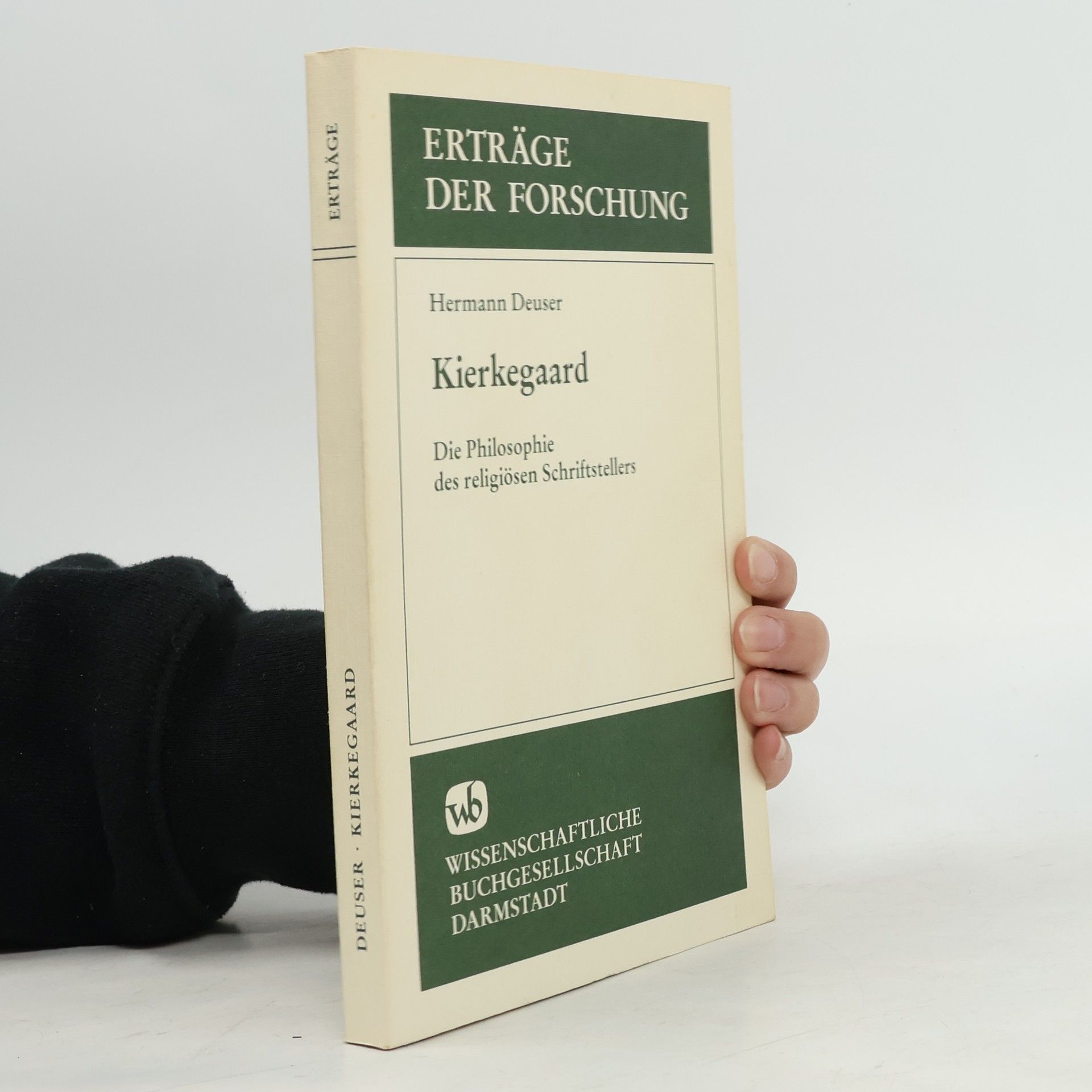 Hermann Deuser Erträge der Forschung: Kierkegaard