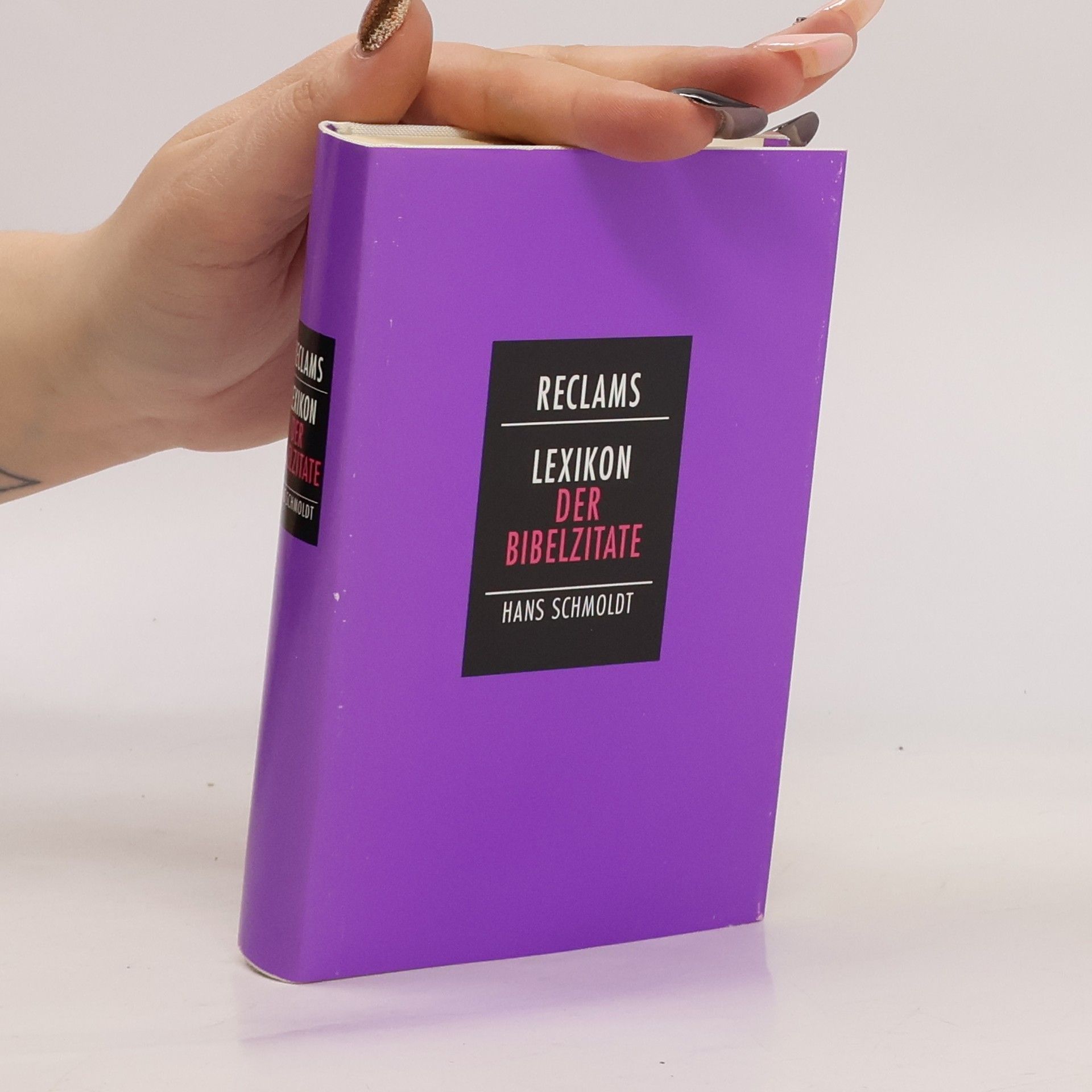 Hans Schmoldt Reclams Lexikon der Bibelzitate
