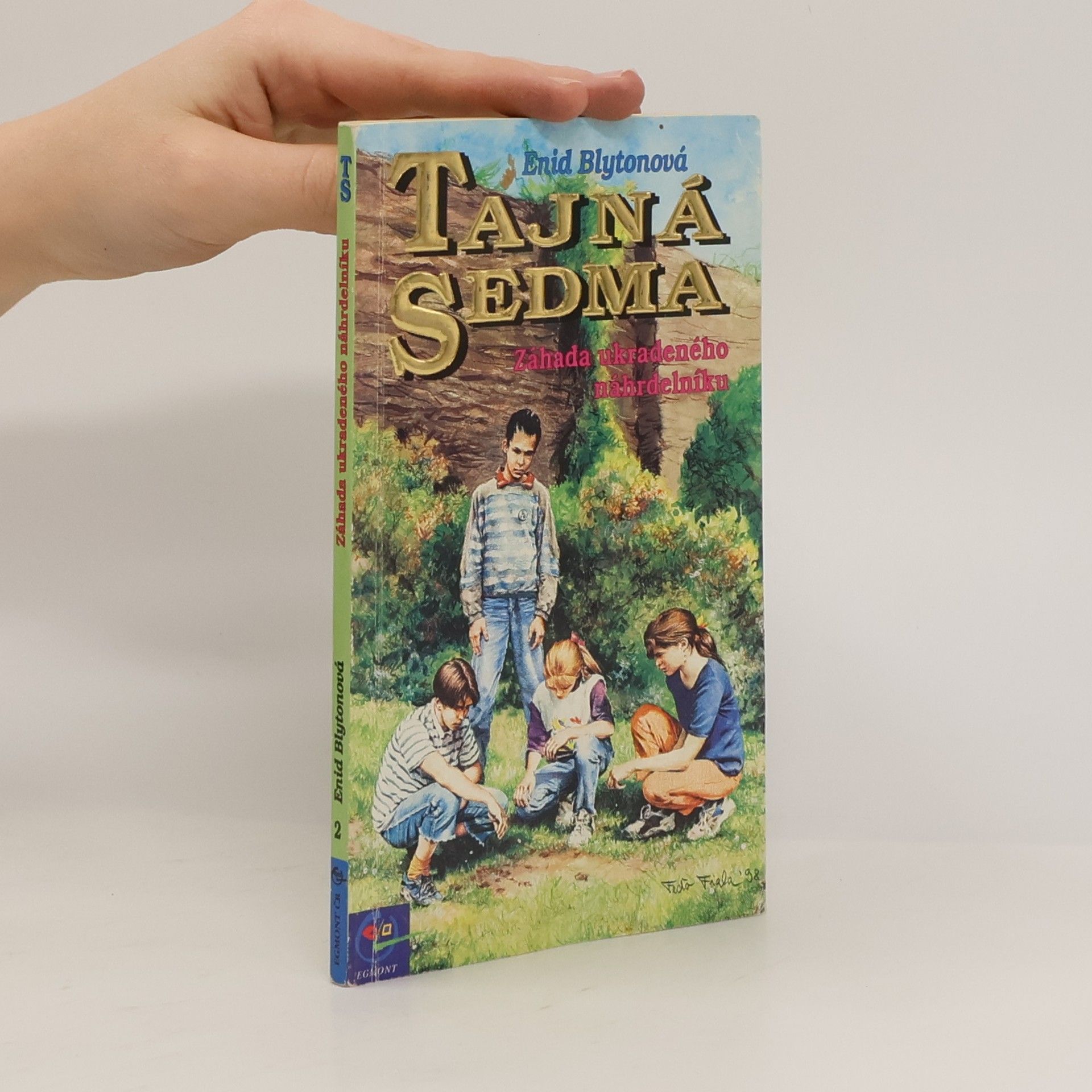 Enid Blyton Tajná sedma. Záhada ukradnutého náhrdelníku