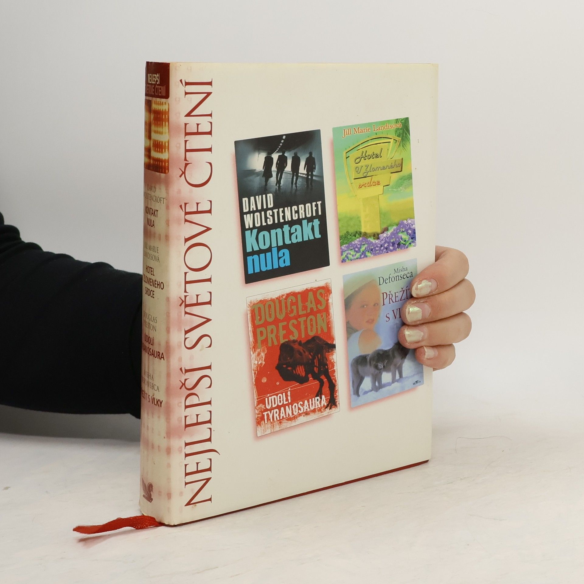 David Wolstencroft Kontakt nula, Hotel U zlomeného srdce, Údolí tyranosaura, Přežít s vlky