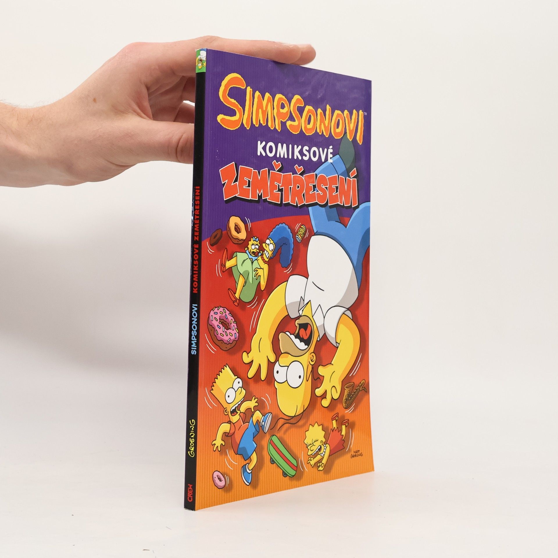 Matt Groening Simpsonovi. Komiksové zemětřesení