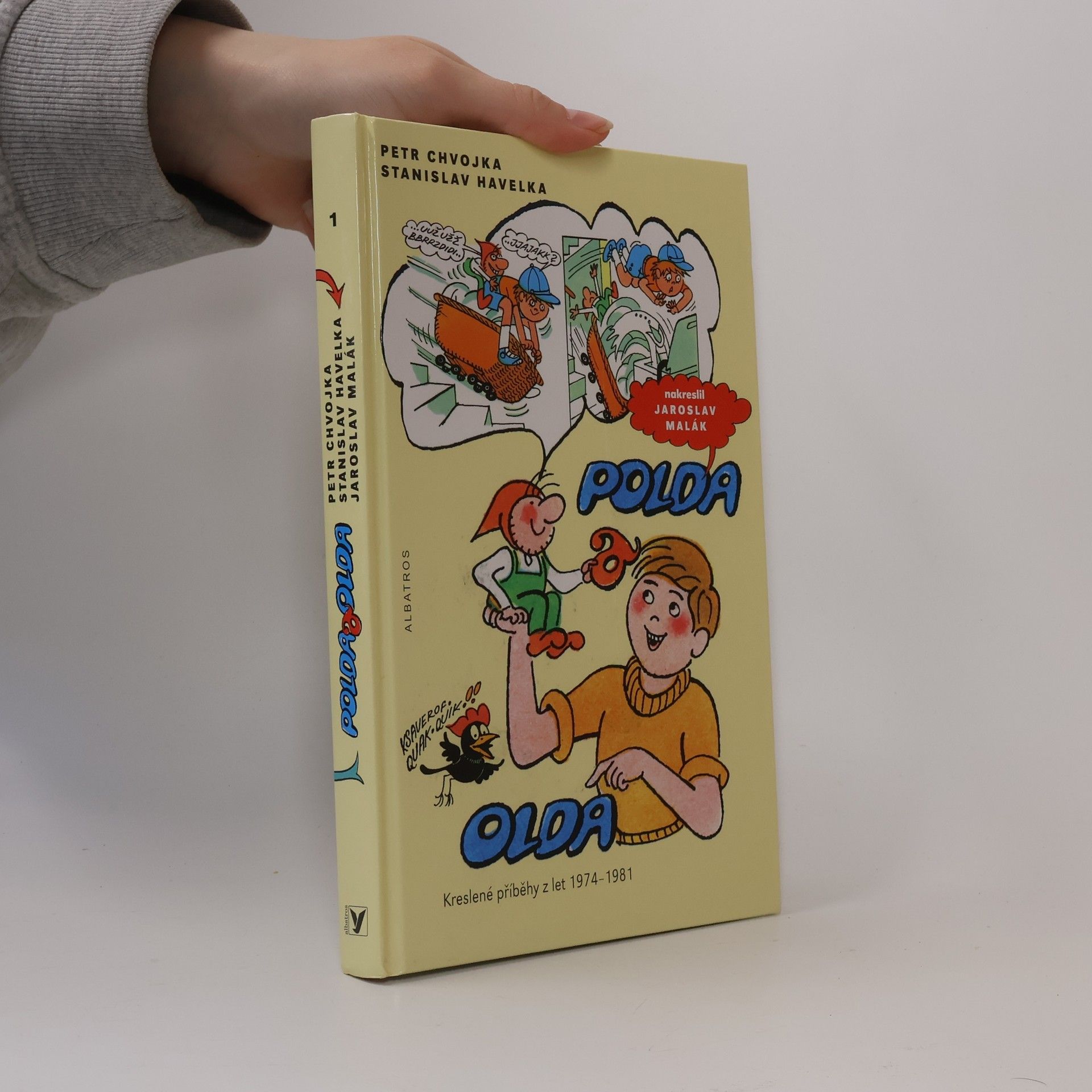Petr Chvojka Polda a Olda : kreslené příběhy z let 1974-1981