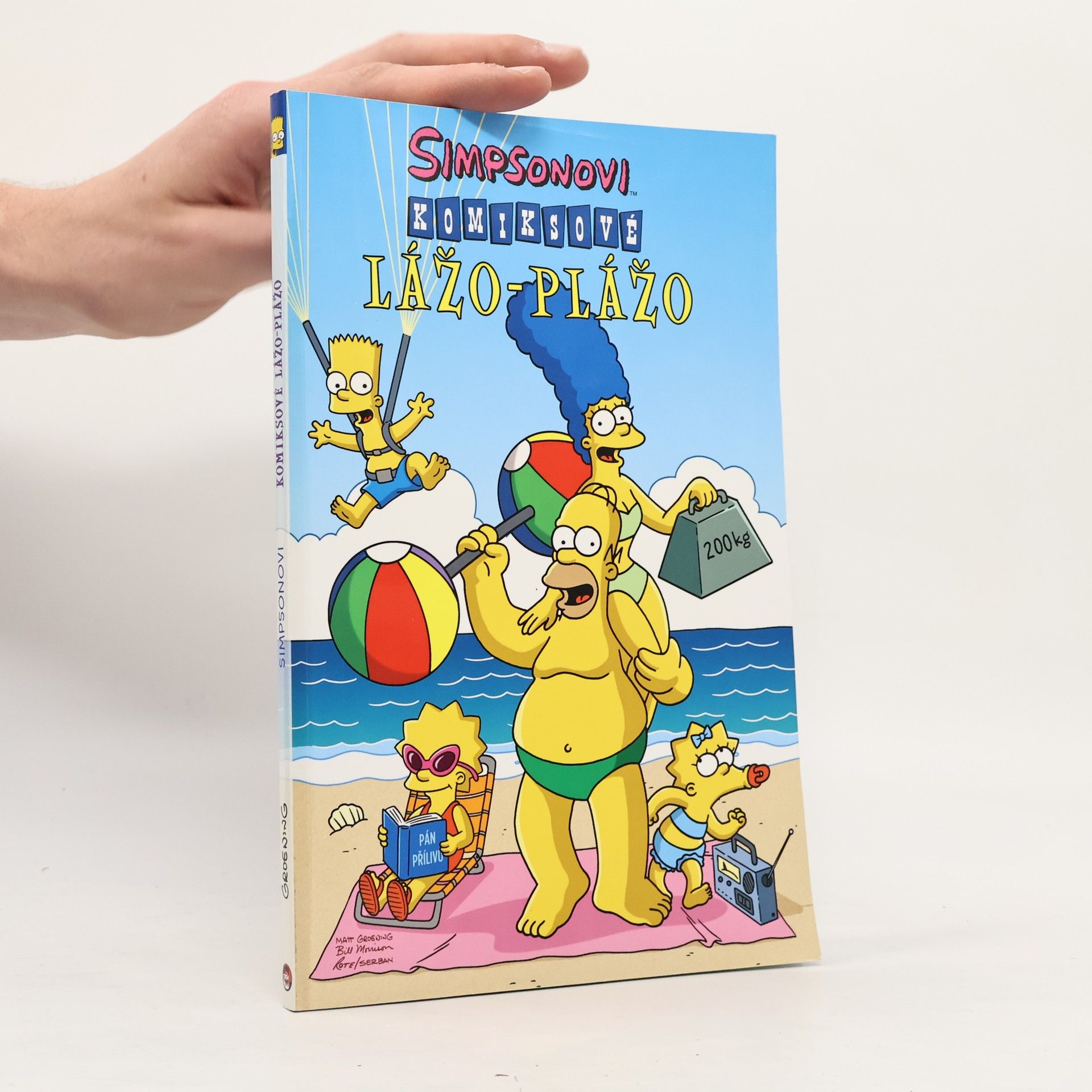 Petr Putna Simpsonovi : komiksové lážo-plážo