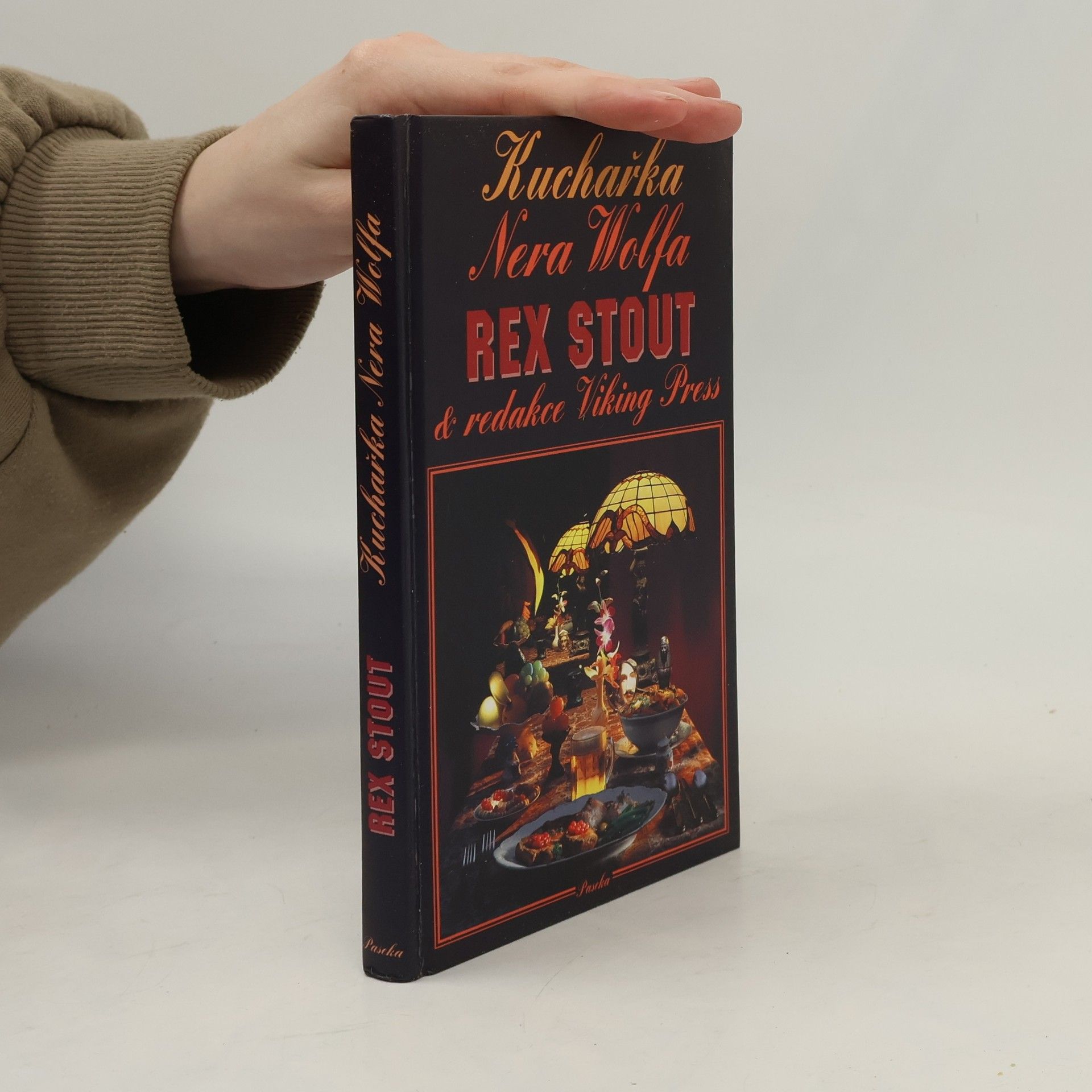 Rex Stout Kuchařka Nera Wolfa & redakce Viking Press