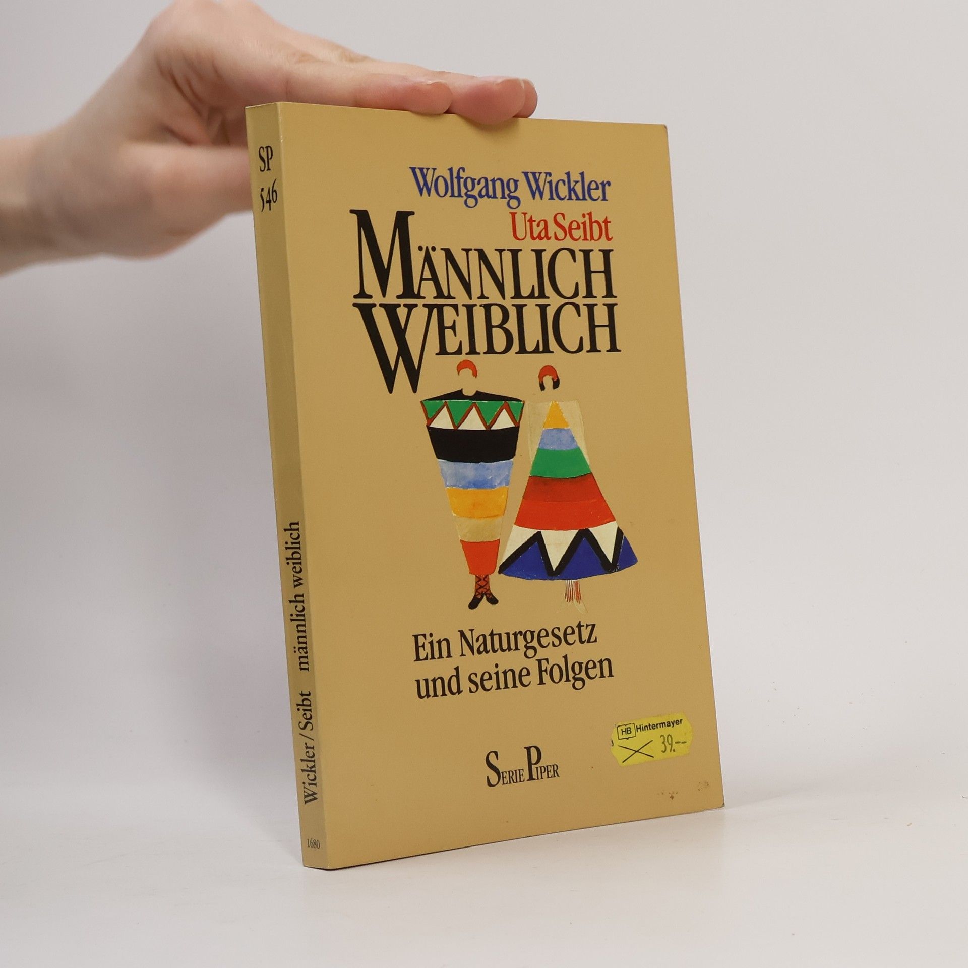 Wolfgang Wickler Männlich, weiblich