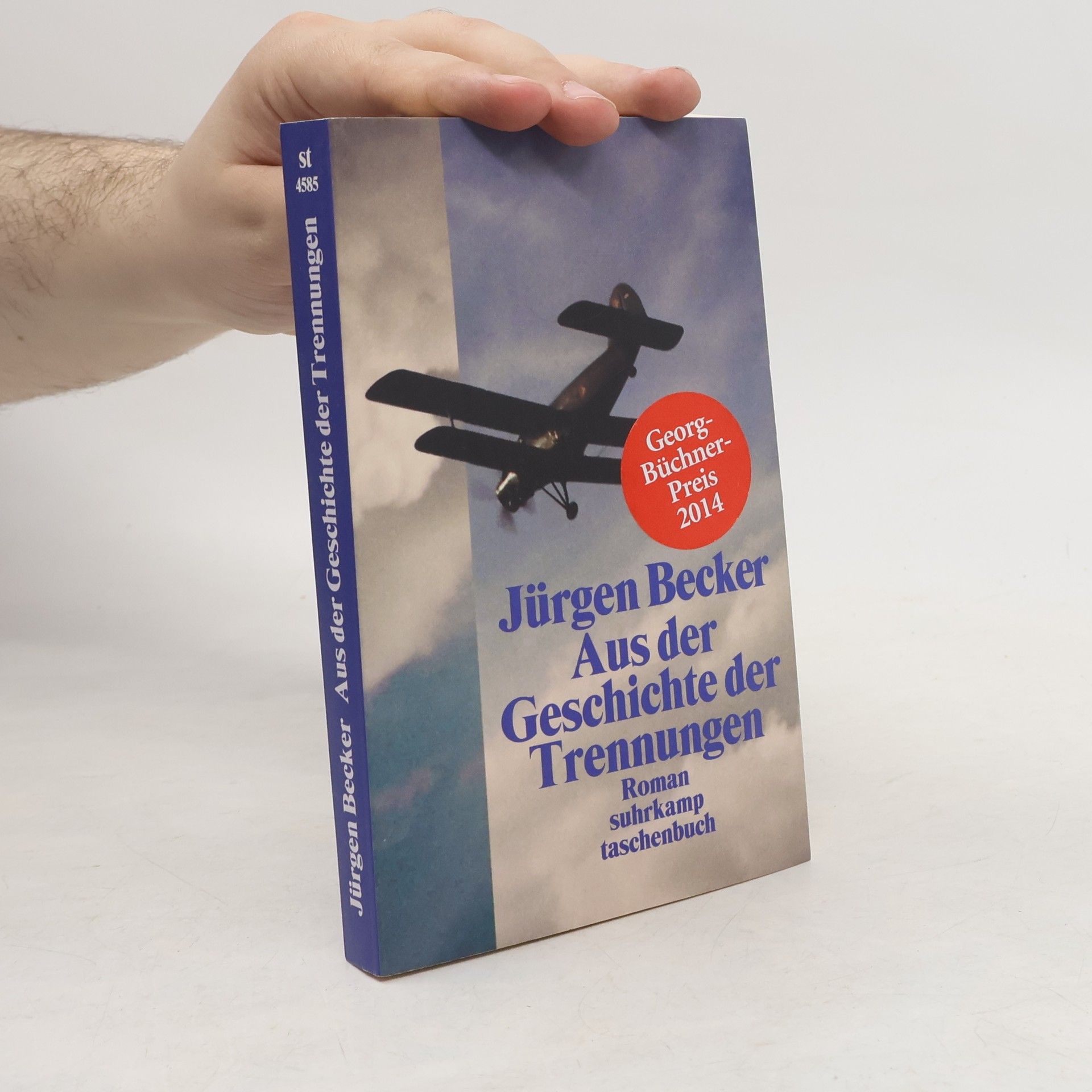 Jürgen Becker Suhrkamp Taschenbuch: Aus der Geschichte der Trennungen