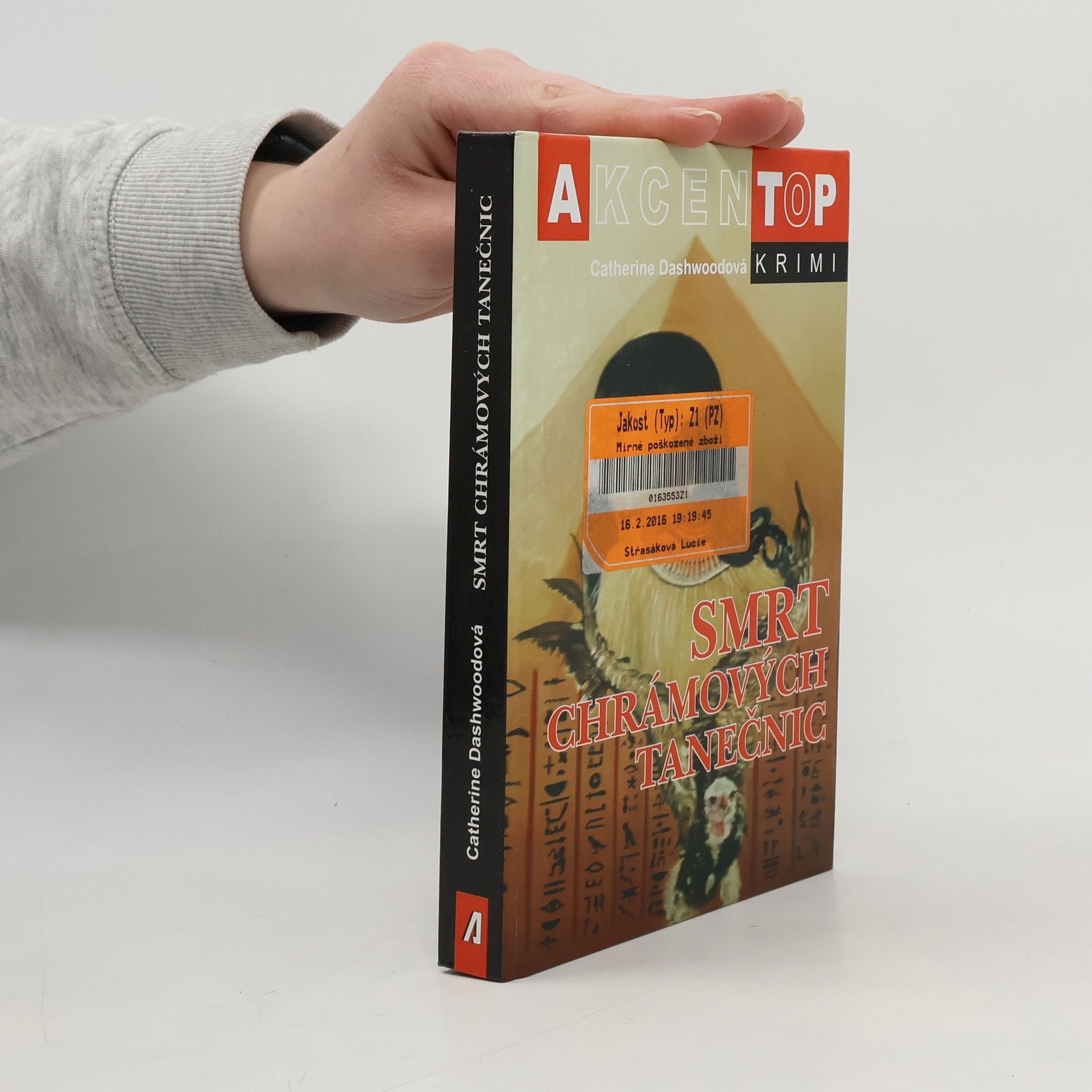 Břetislav Čenda Smrt chrámových tanečnic