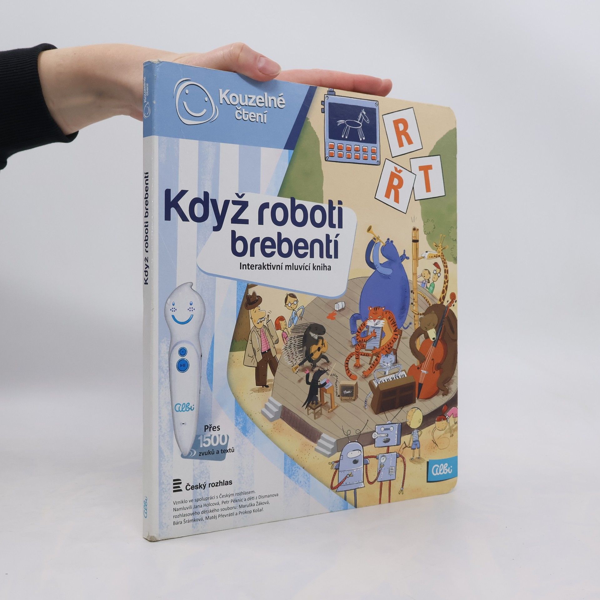 Když roboti brebentí. Interaktivní mluvicí kniha