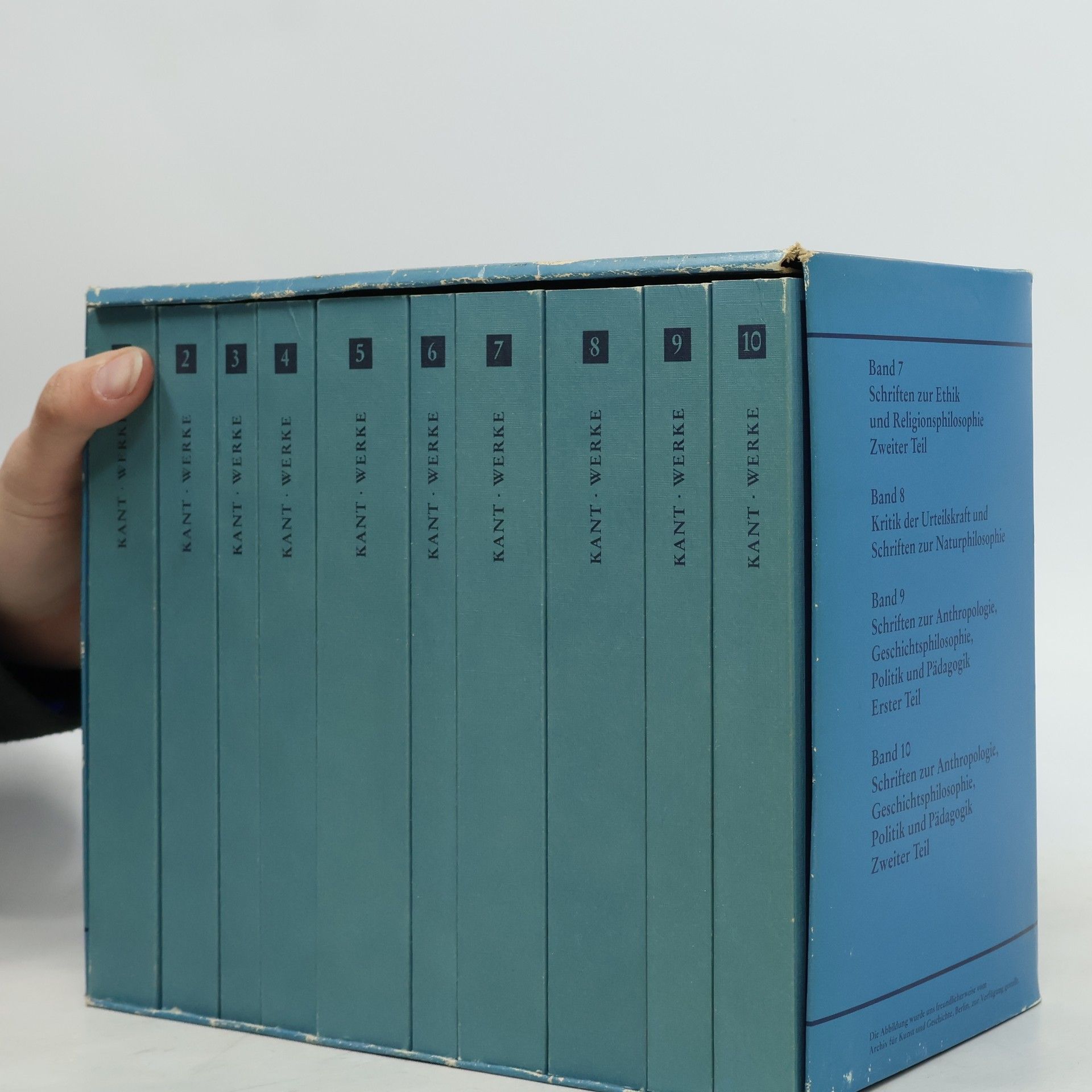 Immanuel Kant Werke 1-10