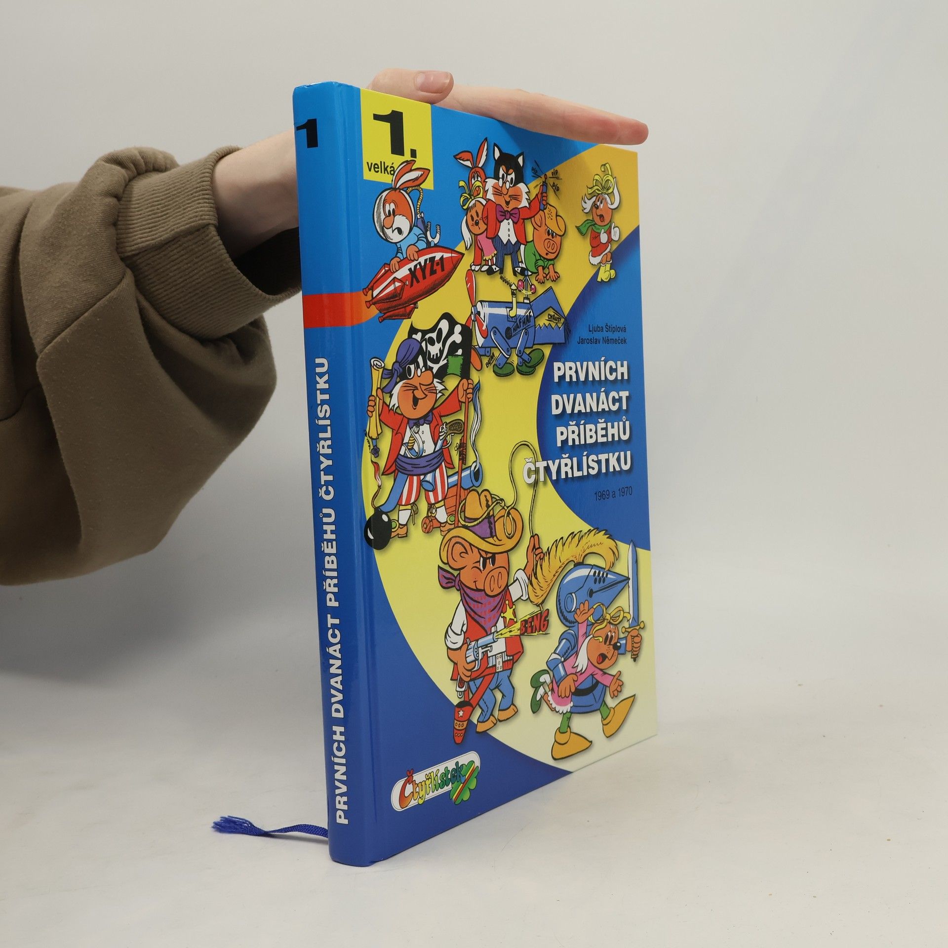 Jaroslav Němeček Prvních dvanáct příběhů Čtyřlístku : 1969-1970