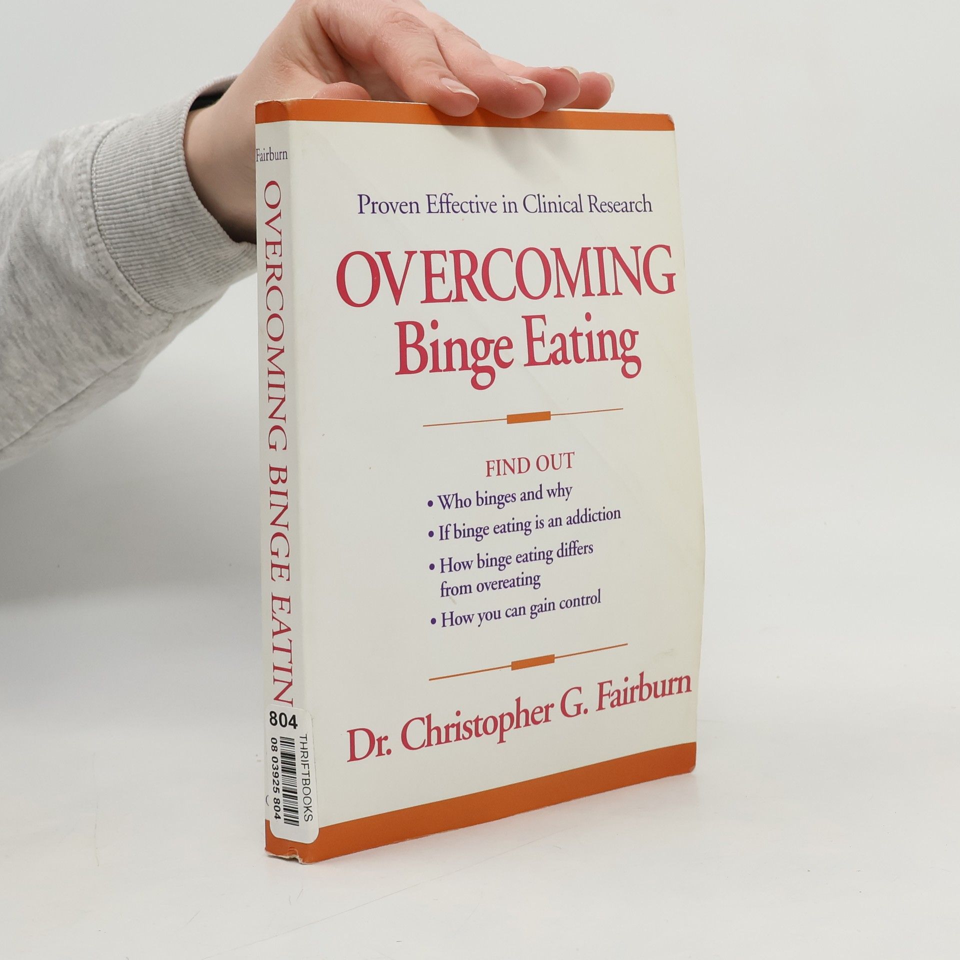 Fairburn Christopher G Overcoming Binge Eating
