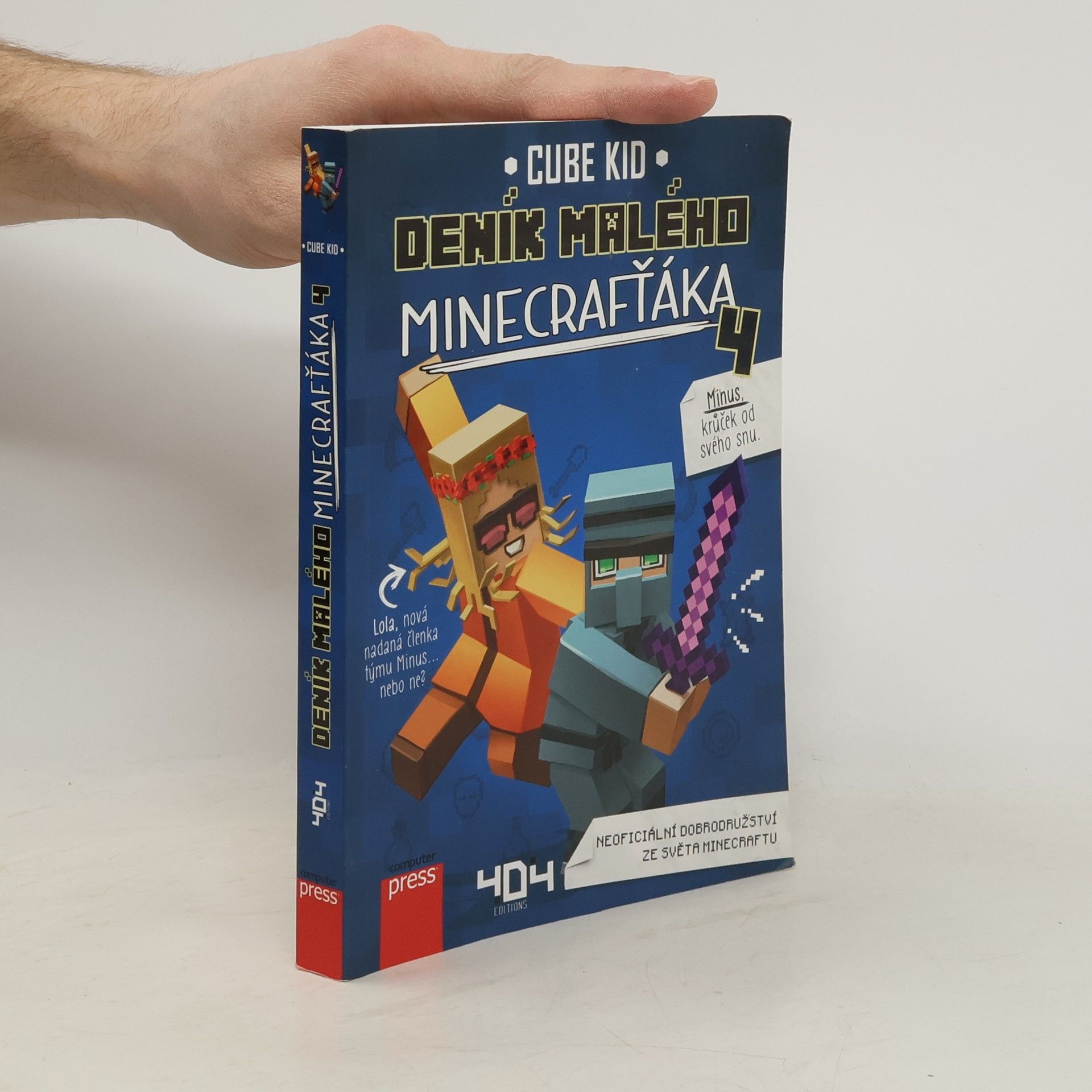 Cube Kid Deník malého Minecrafťáka 4