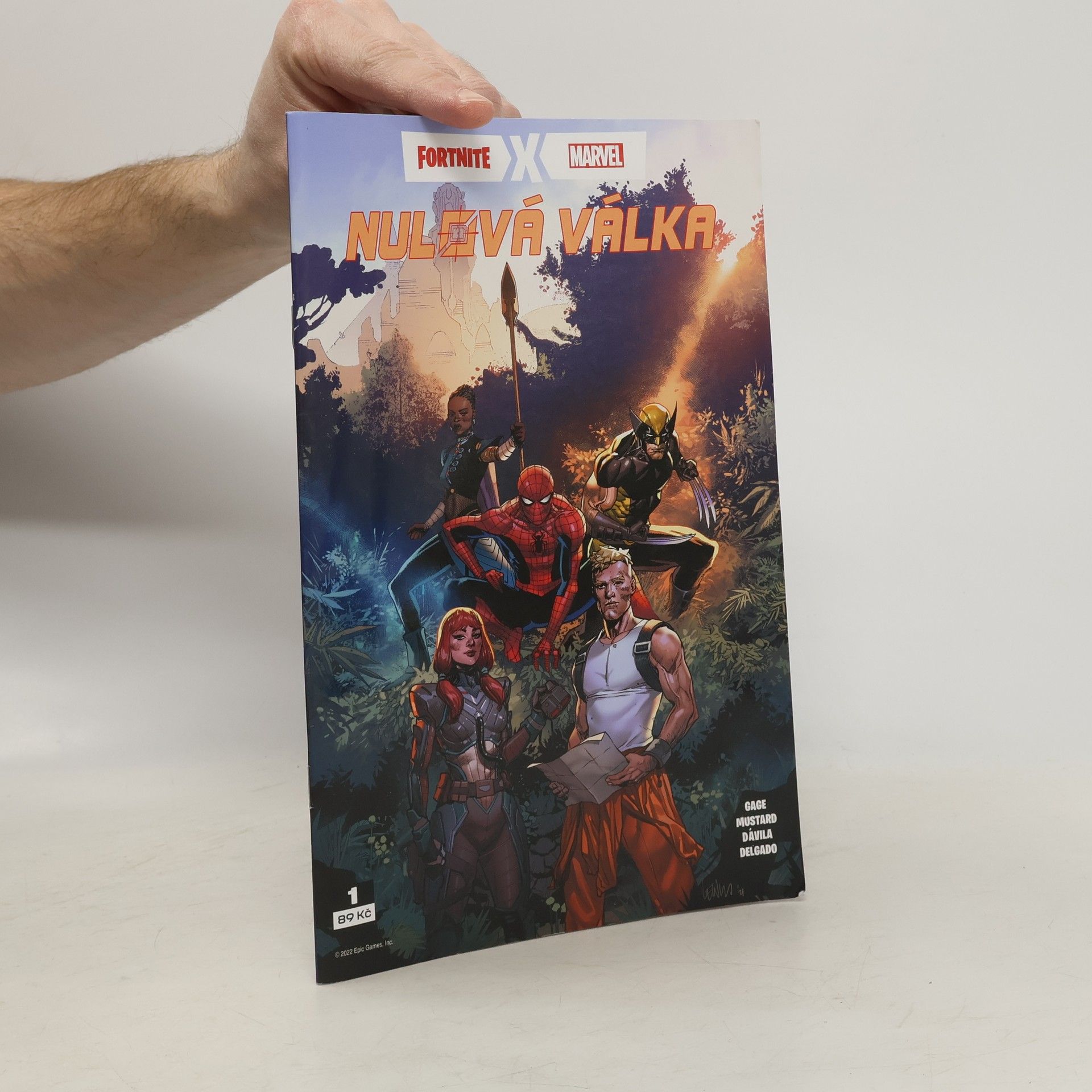 Donald Mustard Fortnite X Marvel. Nulová válka 1