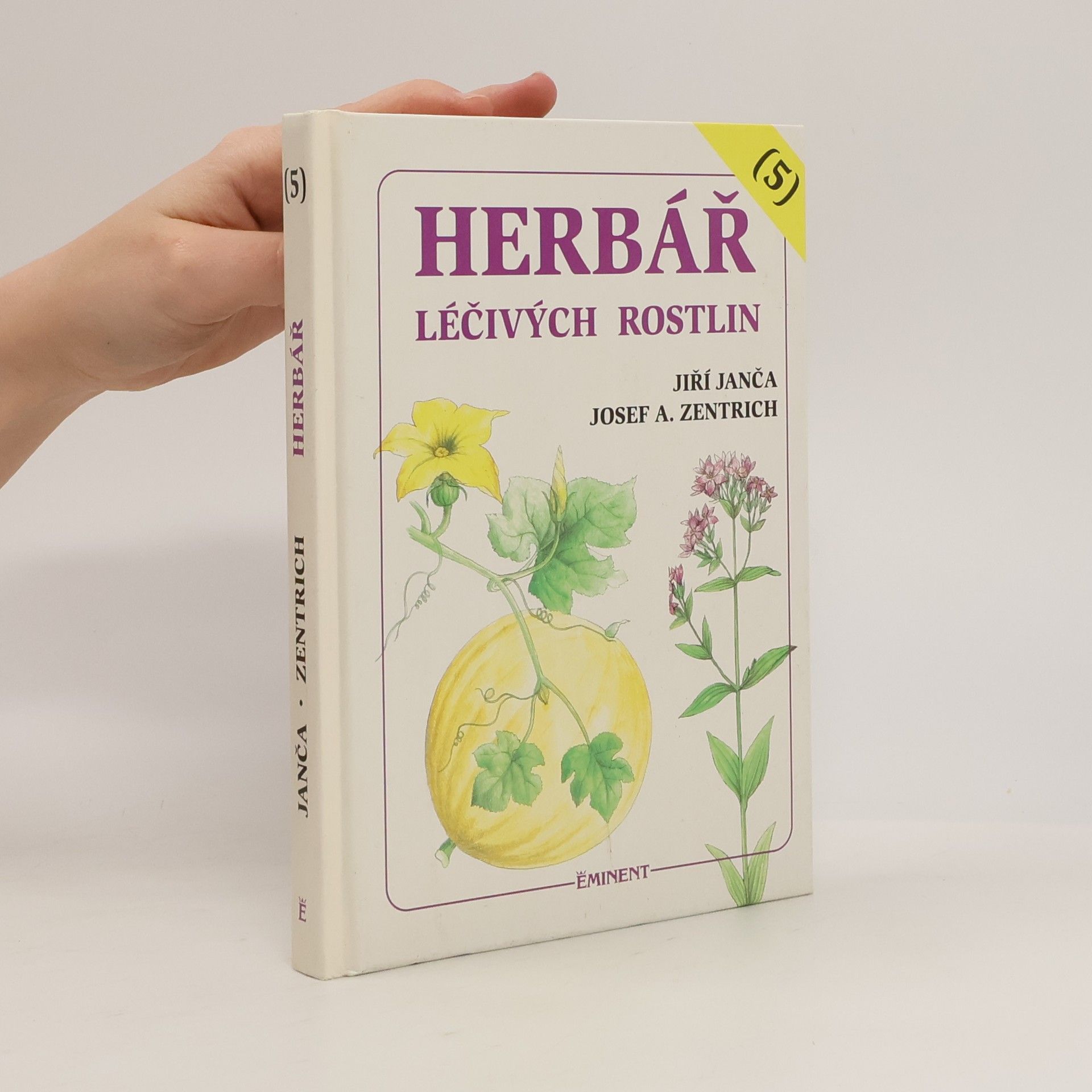 Josef Antonín Zentrich Herbář léčivých rostlin. 5. díl