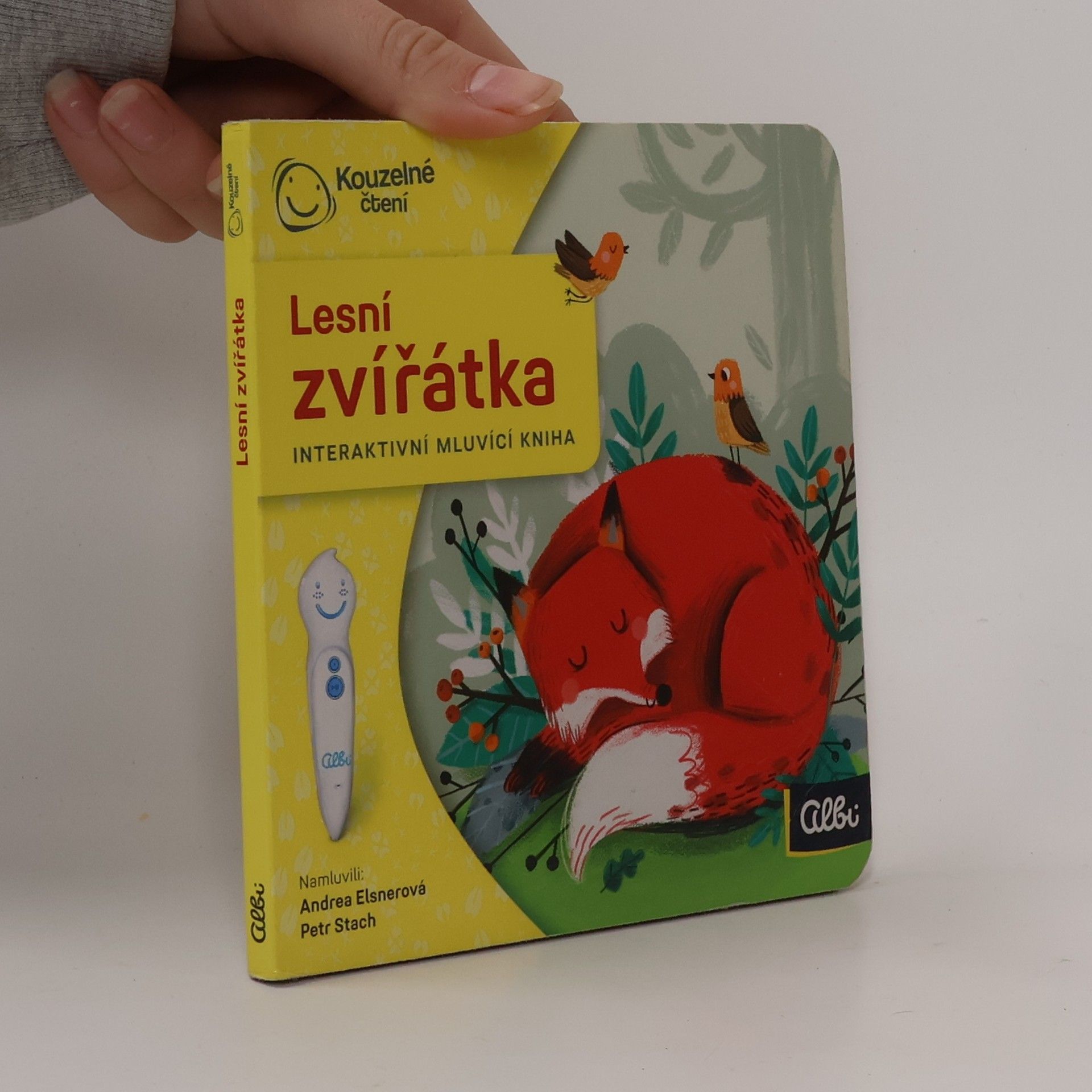 Kolektív autorov Lesní zvířátka : interaktivní mluvící kniha