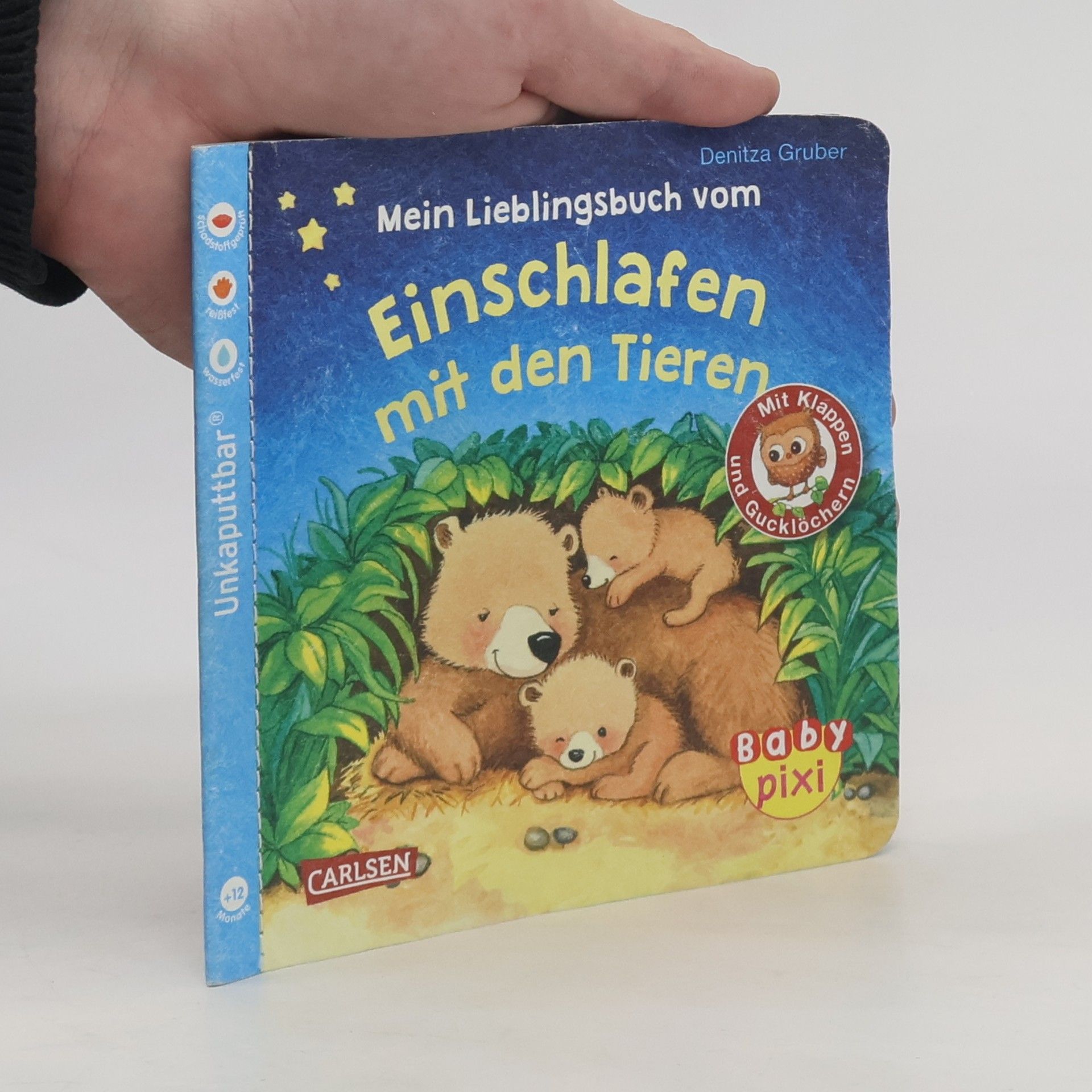 Denitza Gruber Baby Pixi (unkaputtbar) 96: Mein Lieblingsbuch vom Einschlafen mit den Tieren