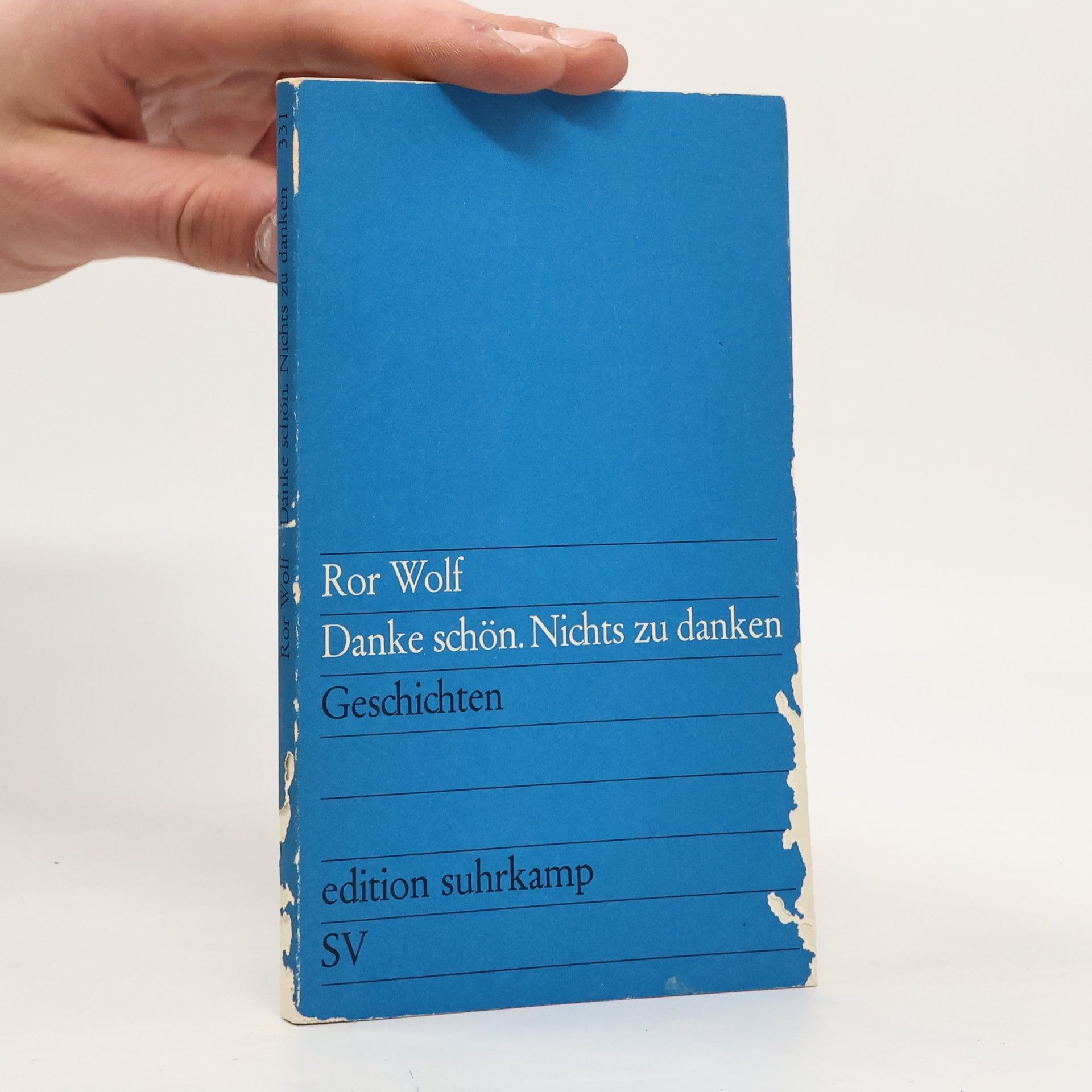 Ror Wolf Danke schön. Nichts zu danken