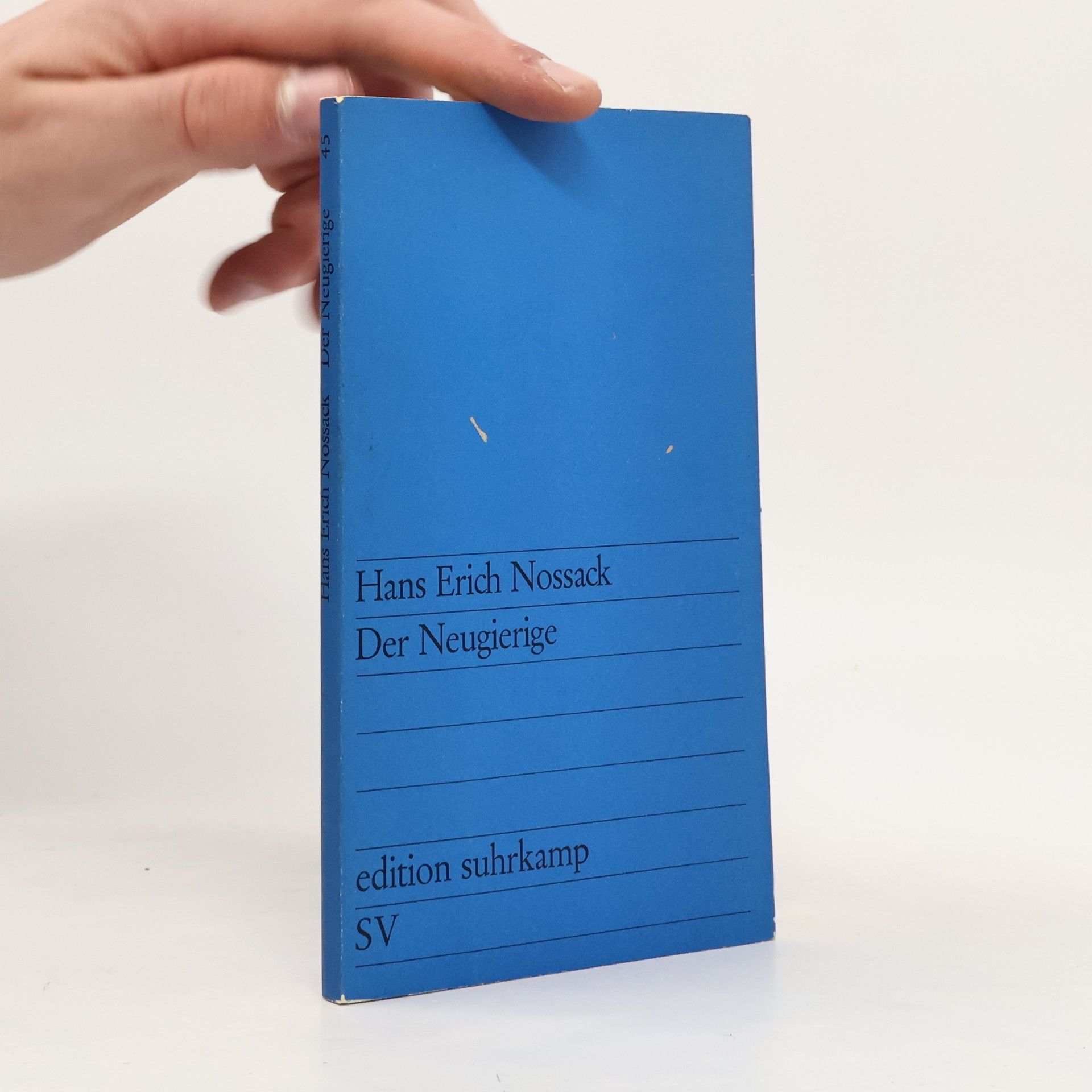 Hans Erich Nossack Der Neugierige