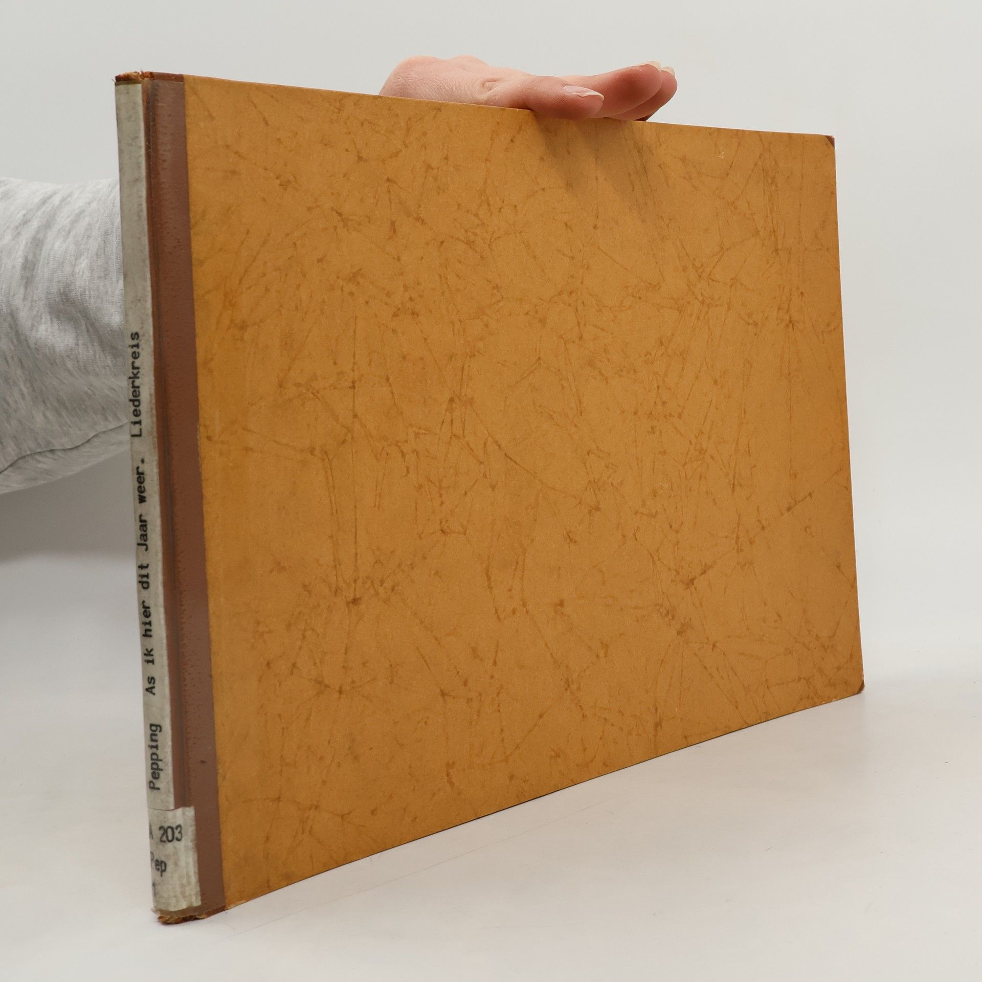 Ernst Pepping As ik hier dit Jaar weer