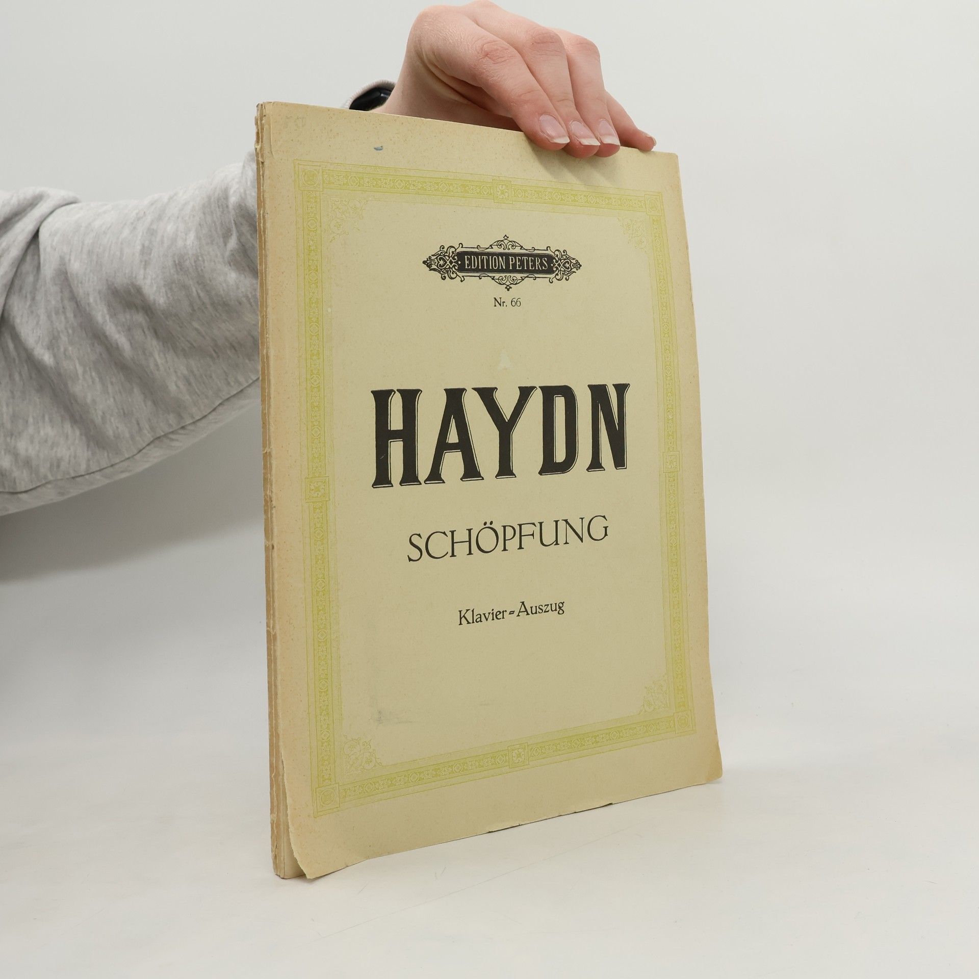 Joseph Haydn Schöpfung. Klavier-Auszug