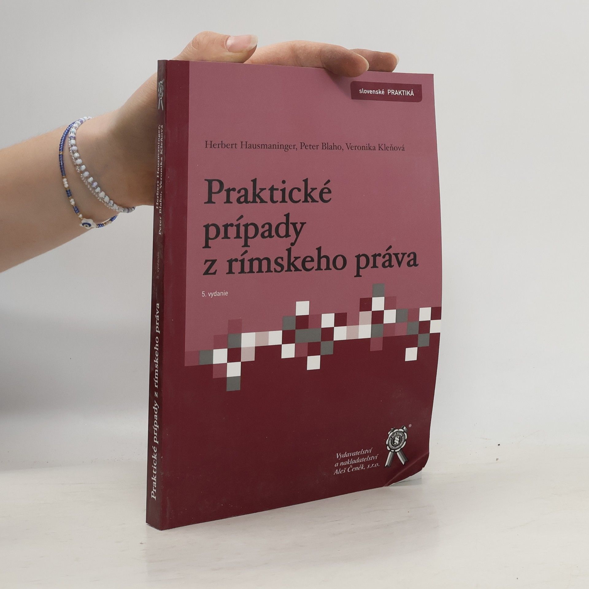 Peter Blaho Praktické prípady z rímskeho práva