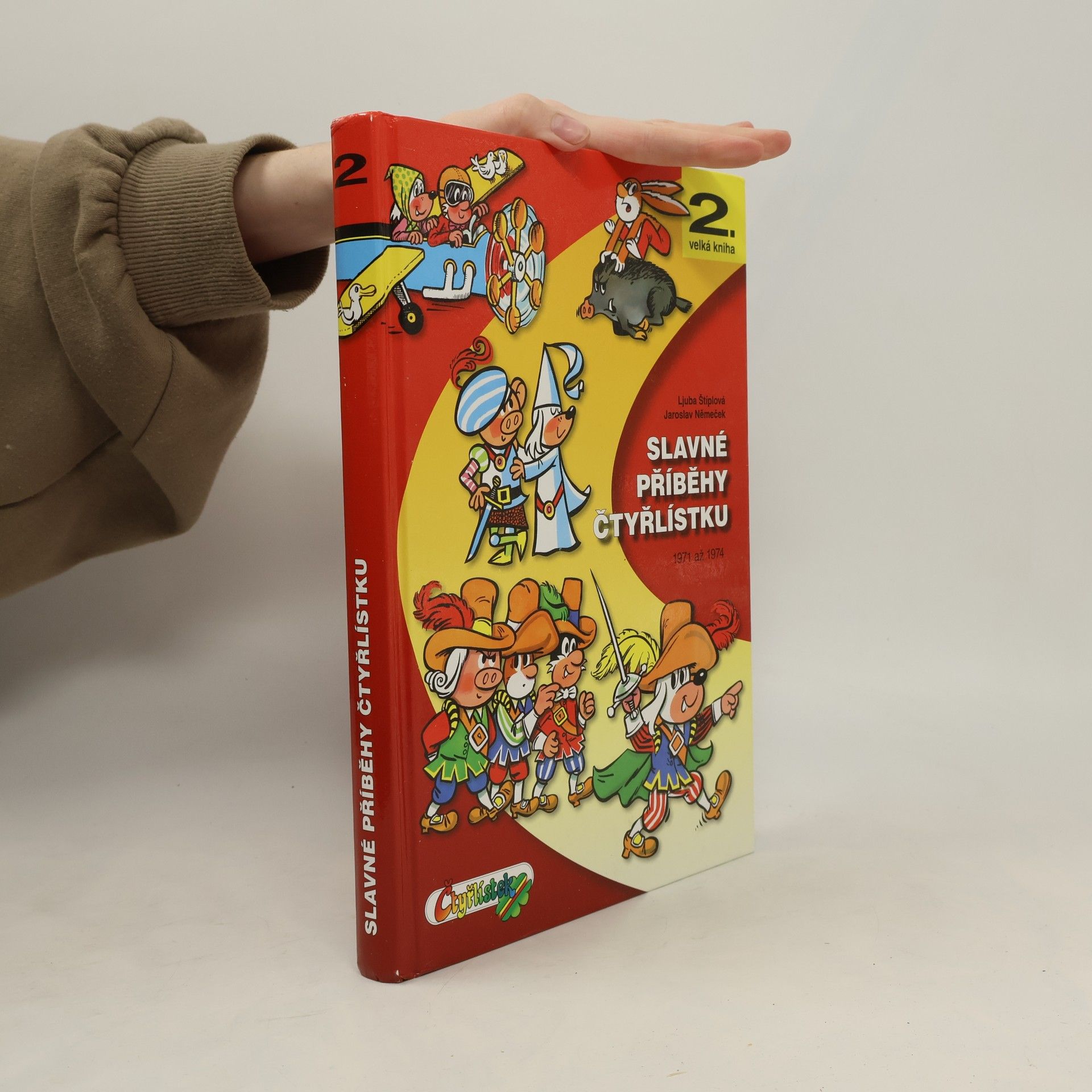 Karmín Petr Slavné příběhy Čtyřlístku : 1971-1974