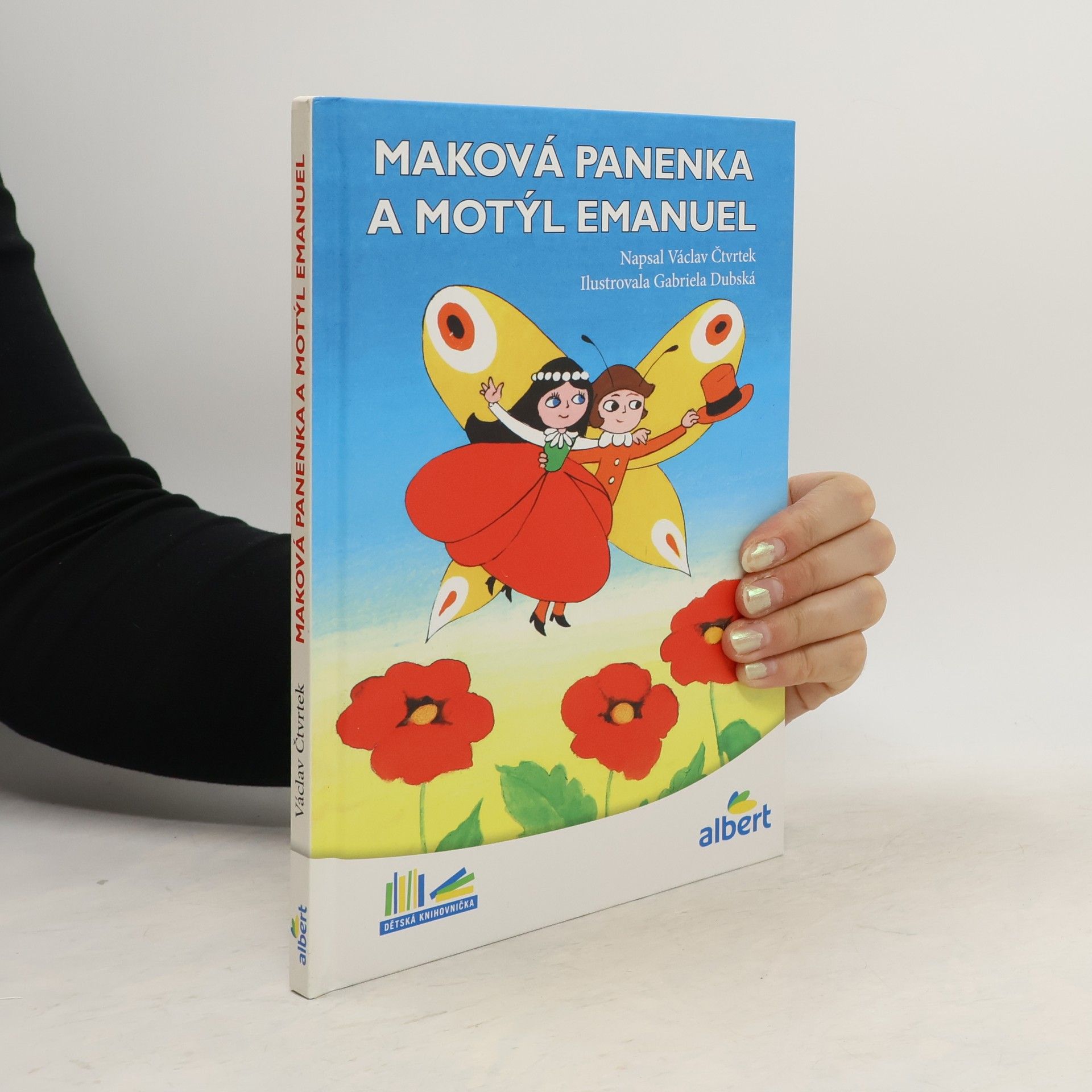 Maková panenka a motýl Emanuel