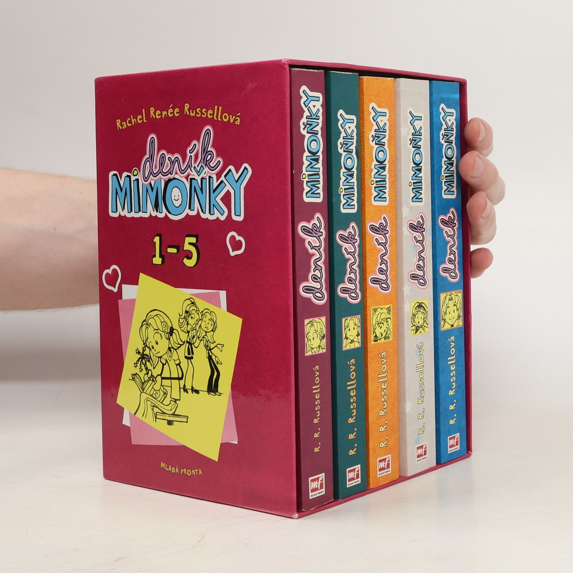 Rachel Renee Russell Deník Mimoňky box 1-5