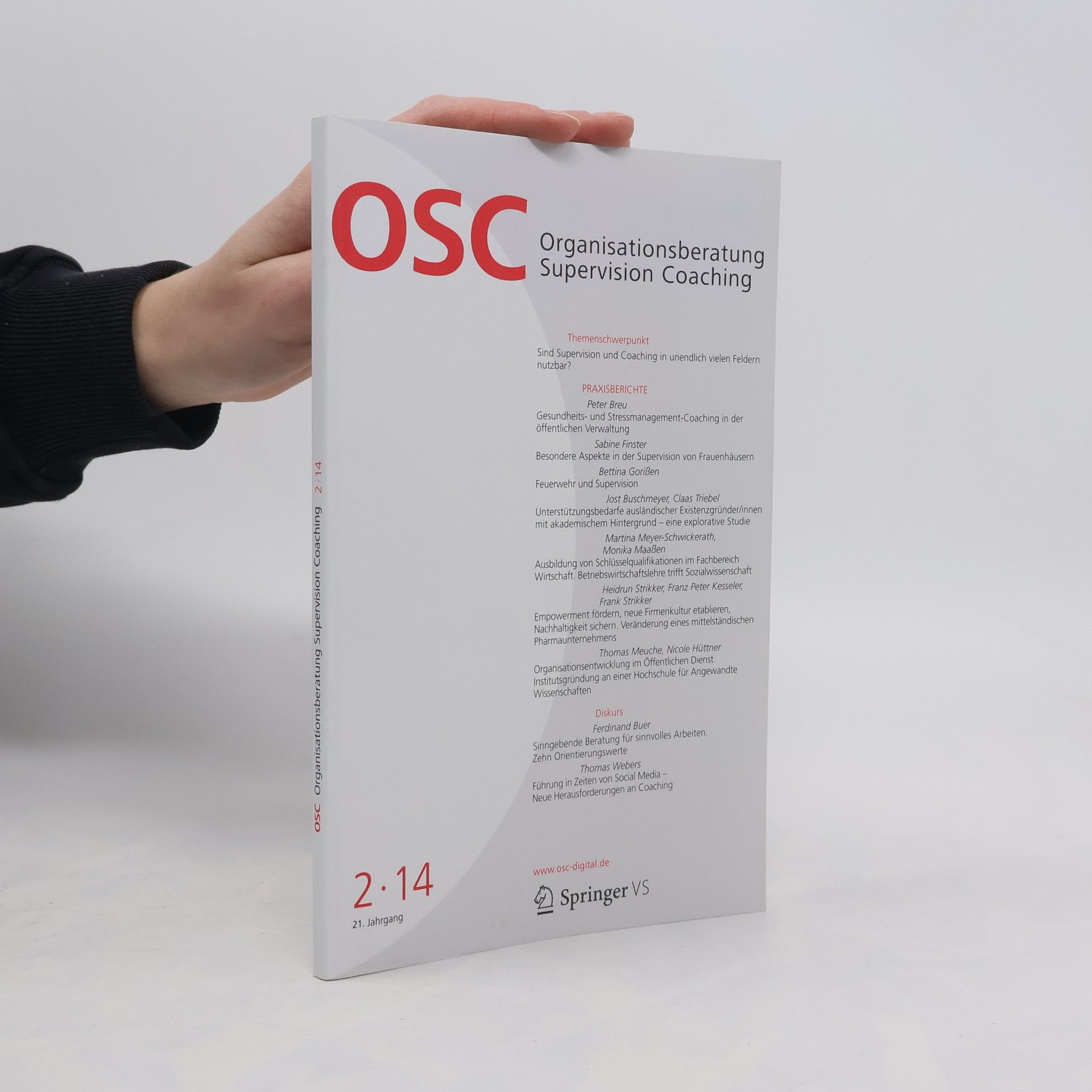 Autorenkollektiv OSC Organisationsberatung Supervision Coaching