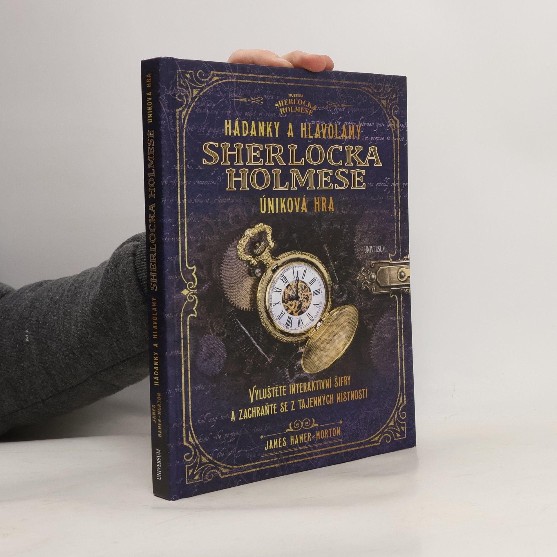 James Hamer-Morton Hádanky a hlavolamy Sherlocka Holmese – úniková hra