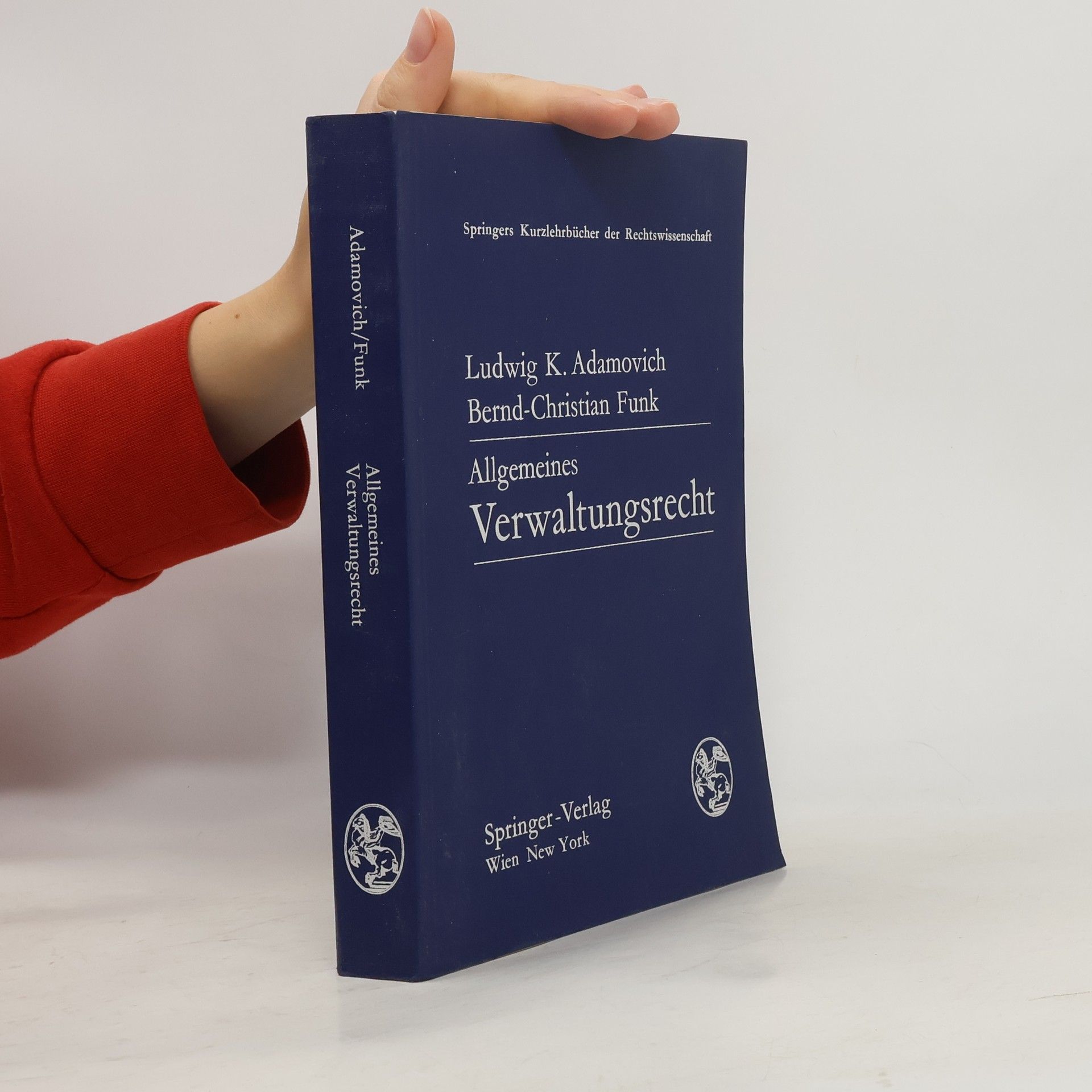 Ludwig Adamovich Allgemeines Verwaltungsrecht