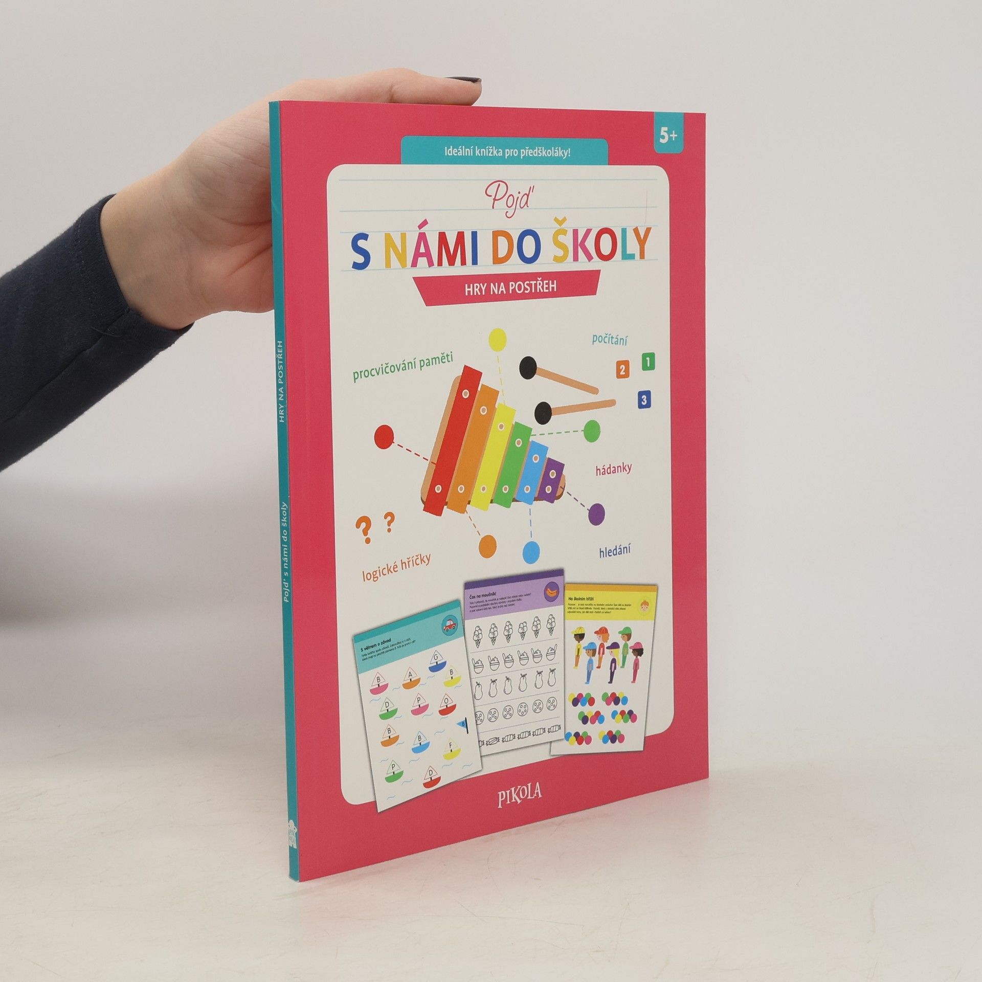 Lucie Šavlíková Pojď s námi do školy. Hry na postřeh