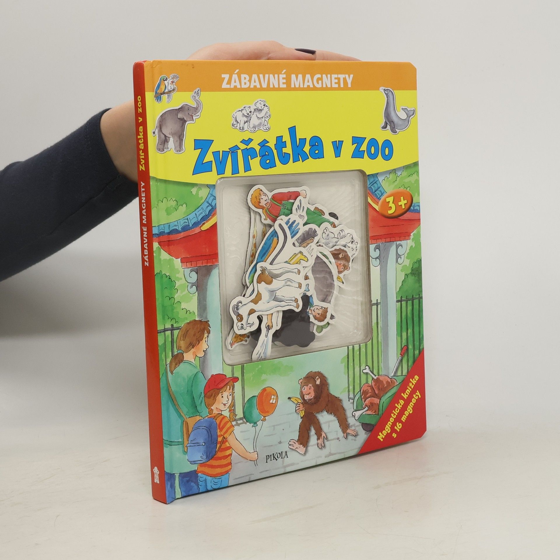 Autorenkollektiv Zvířátka v ZOO. Zábavné magnety