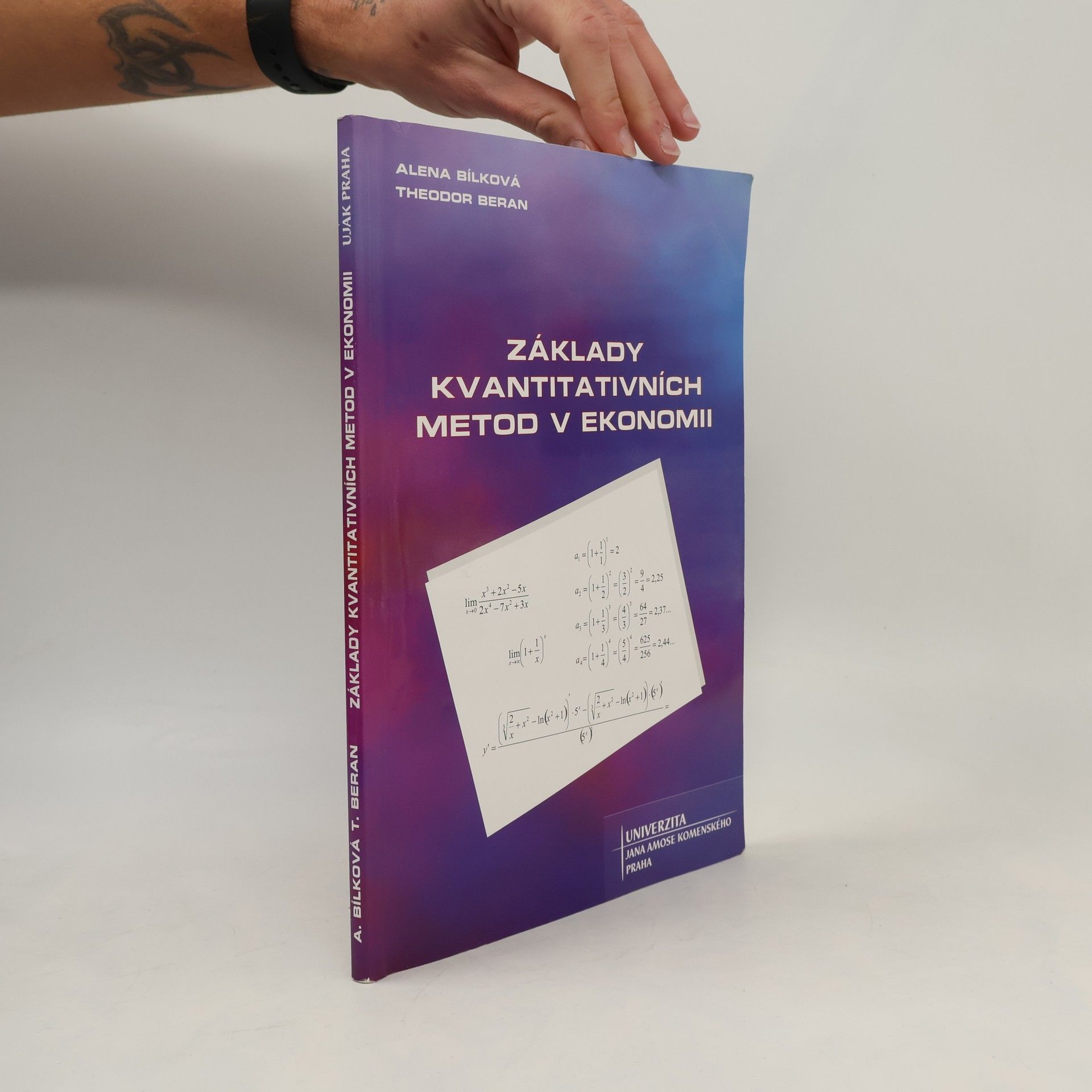 Alena Bílková Základy kvantitativních metod v ekonomii